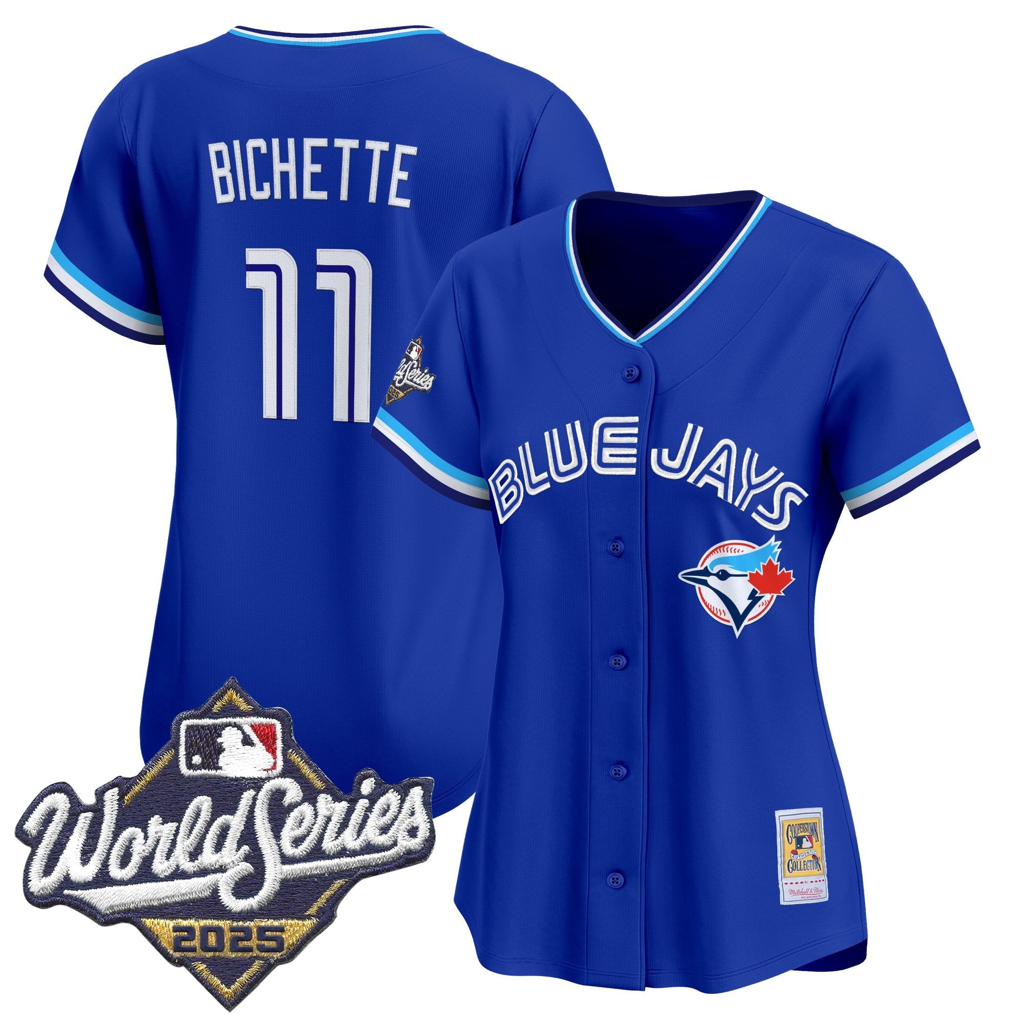 Women’s Toronto Throwback Vapor Premier Limited Jersey – 2025 World Series Patch