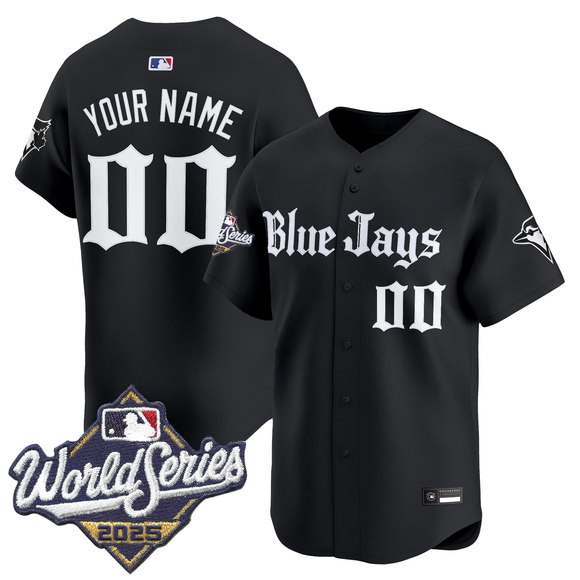 Toronto 2025 World Series Vapor Premier Limited Custom Jersey V2 – Gothic North Edition