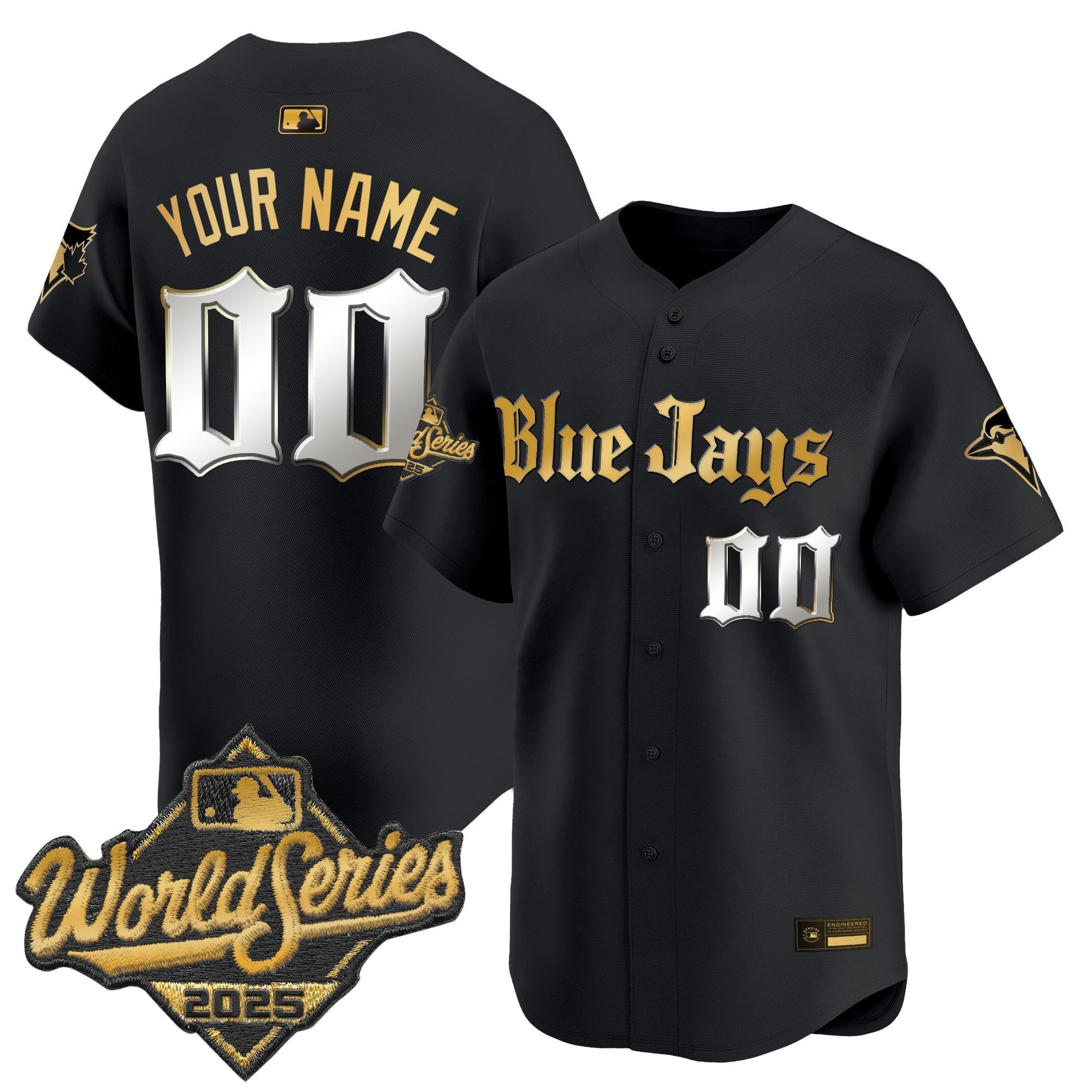 Toronto 2025 World Series Vapor Premier Limited Custom Jersey V2 – Gothic North Edition