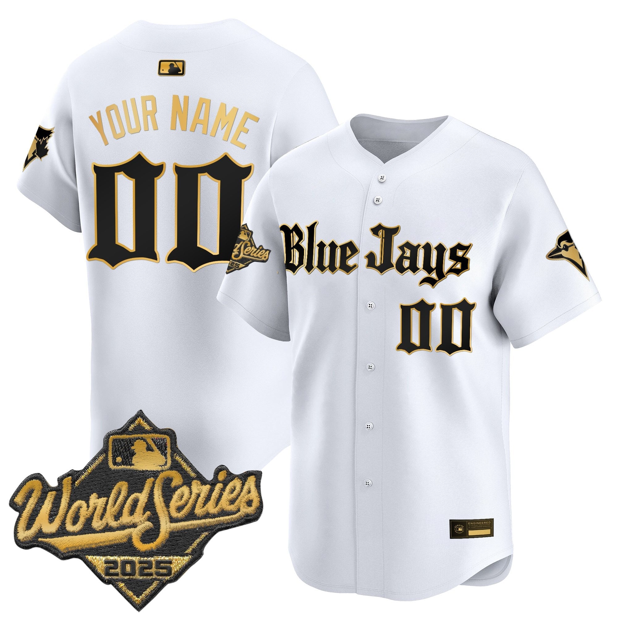 Toronto 2025 World Series Vapor Premier Limited Custom Jersey V2 – Gothic North Edition