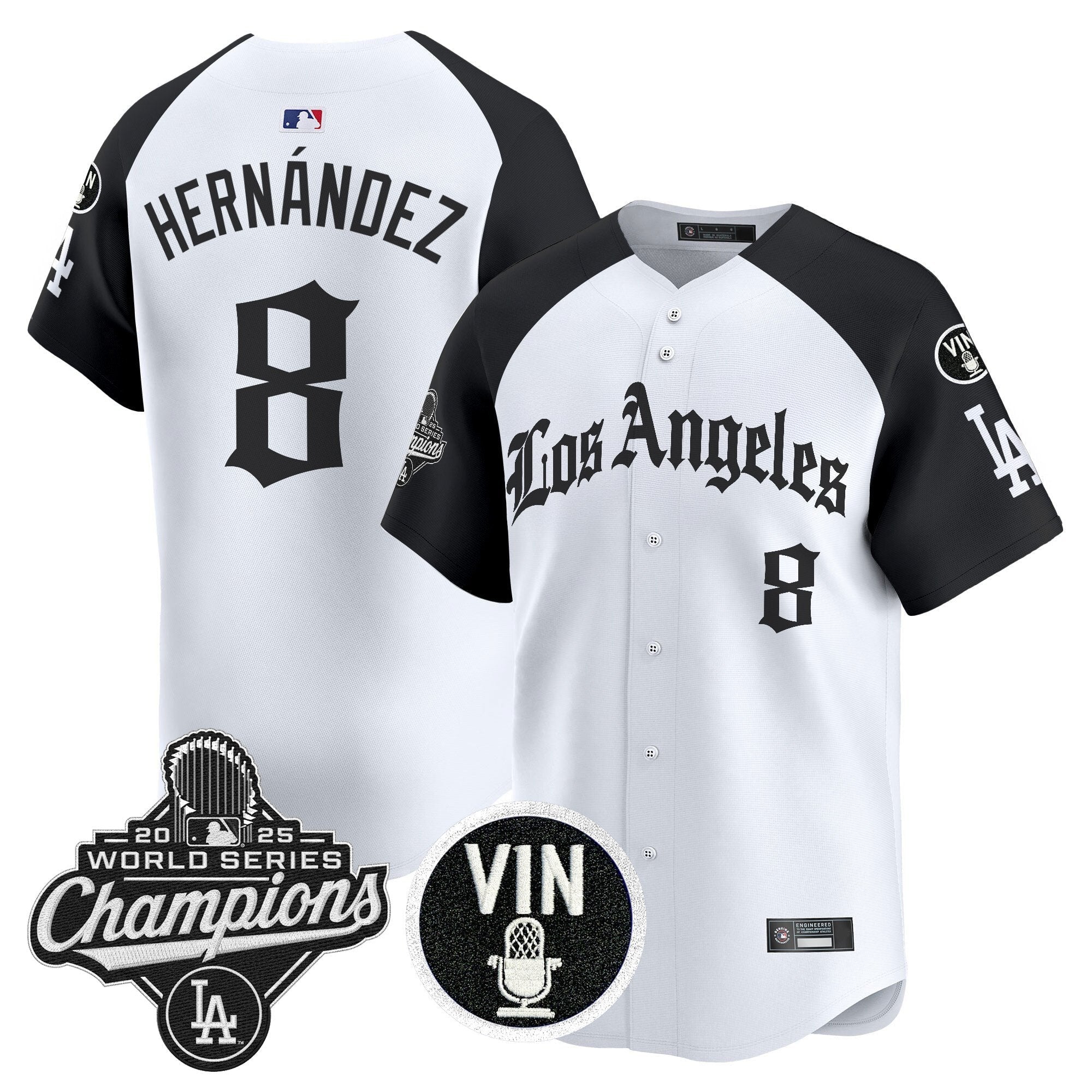 Men’s 2025 World Series Champions Vapor Premier Limited Jersey – LA Gothic Edition