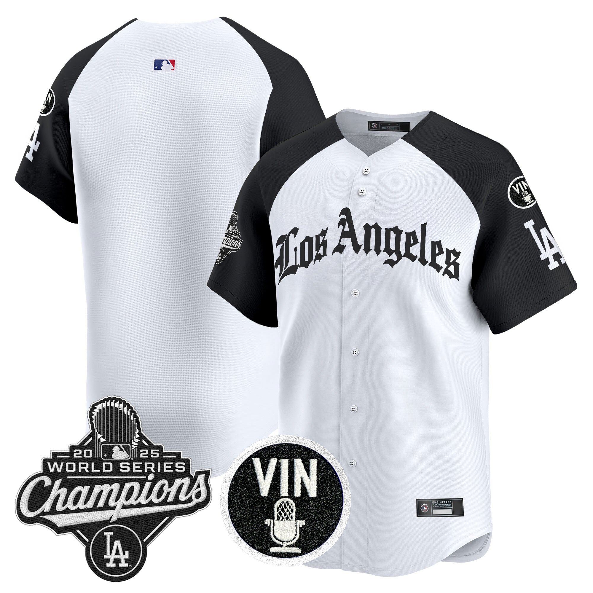 Men’s 2025 World Series Champions Vapor Premier Limited Jersey – LA Gothic Edition
