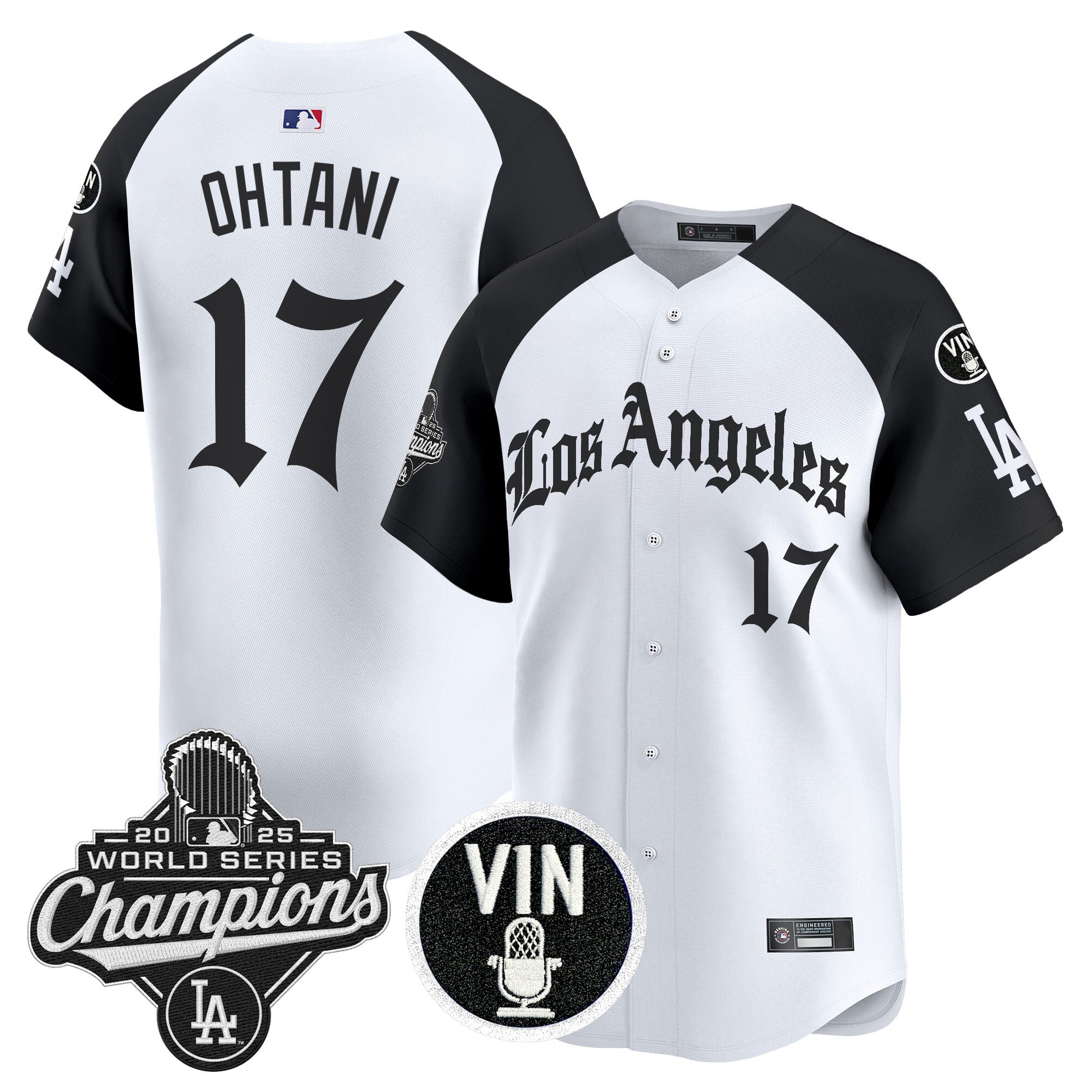 Men’s 2025 World Series Champions Vapor Premier Limited Jersey – LA Gothic Edition