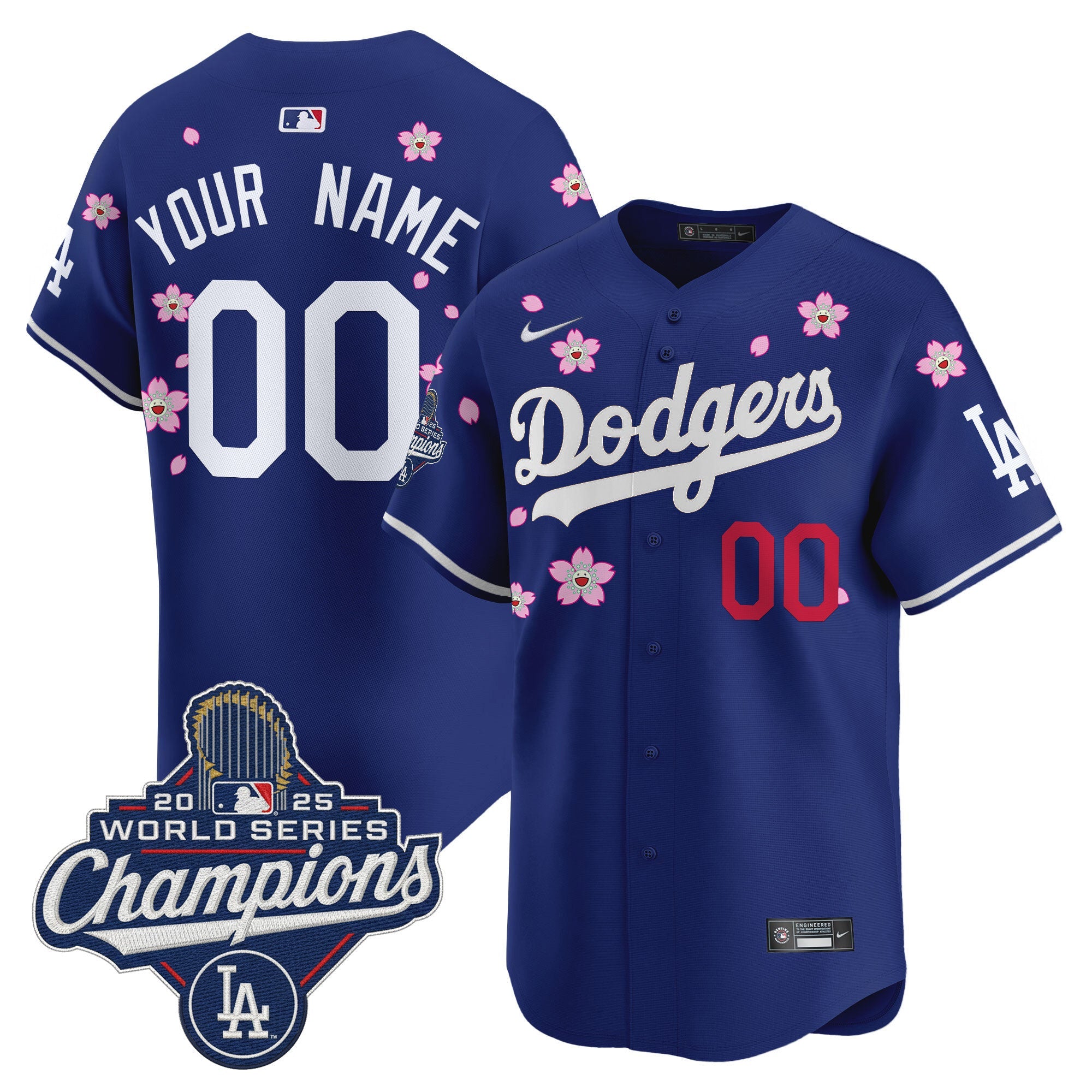 2025 World Series Champions x Tokyo Series Vapor Premier Limited Custom Jersey – Stitched