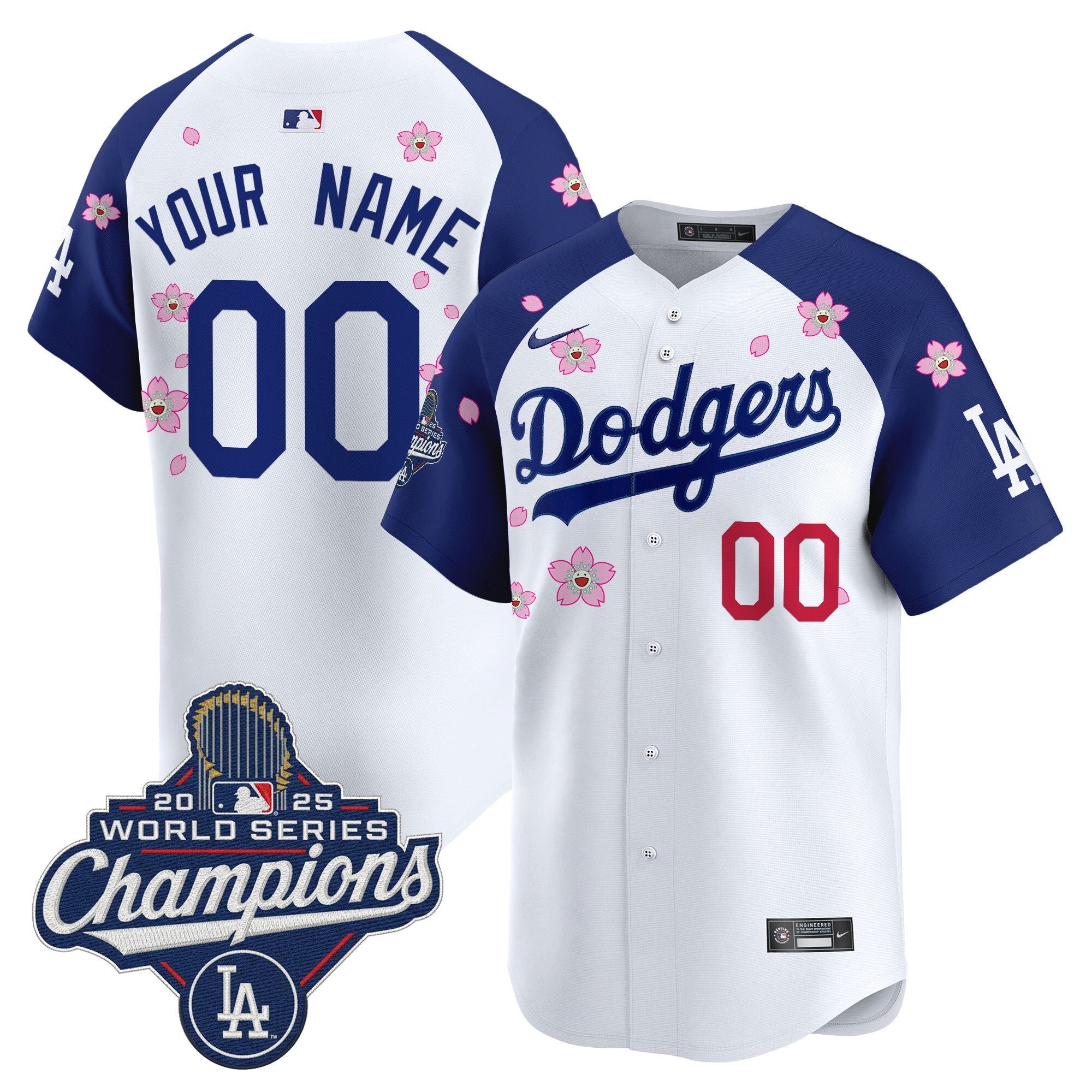 2025 World Series Champions x Tokyo Series Vapor Premier Limited Custom Jersey – Stitched