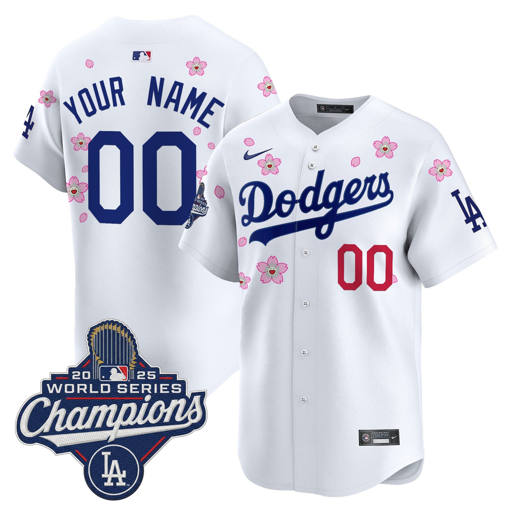 2025 World Series Champions x Tokyo Series Vapor Premier Limited Custom Jersey – Stitched