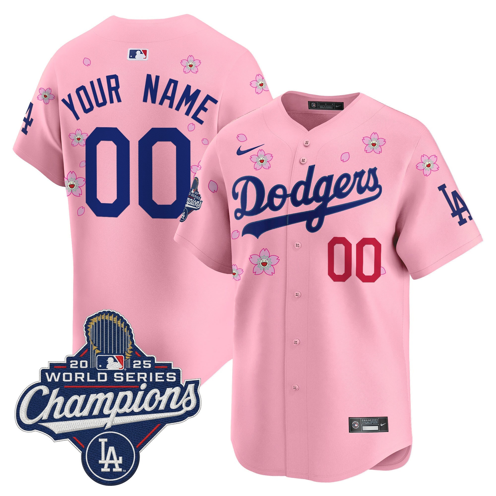 2025 World Series Champions x Tokyo Series Vapor Premier Limited Custom Jersey – Stitched