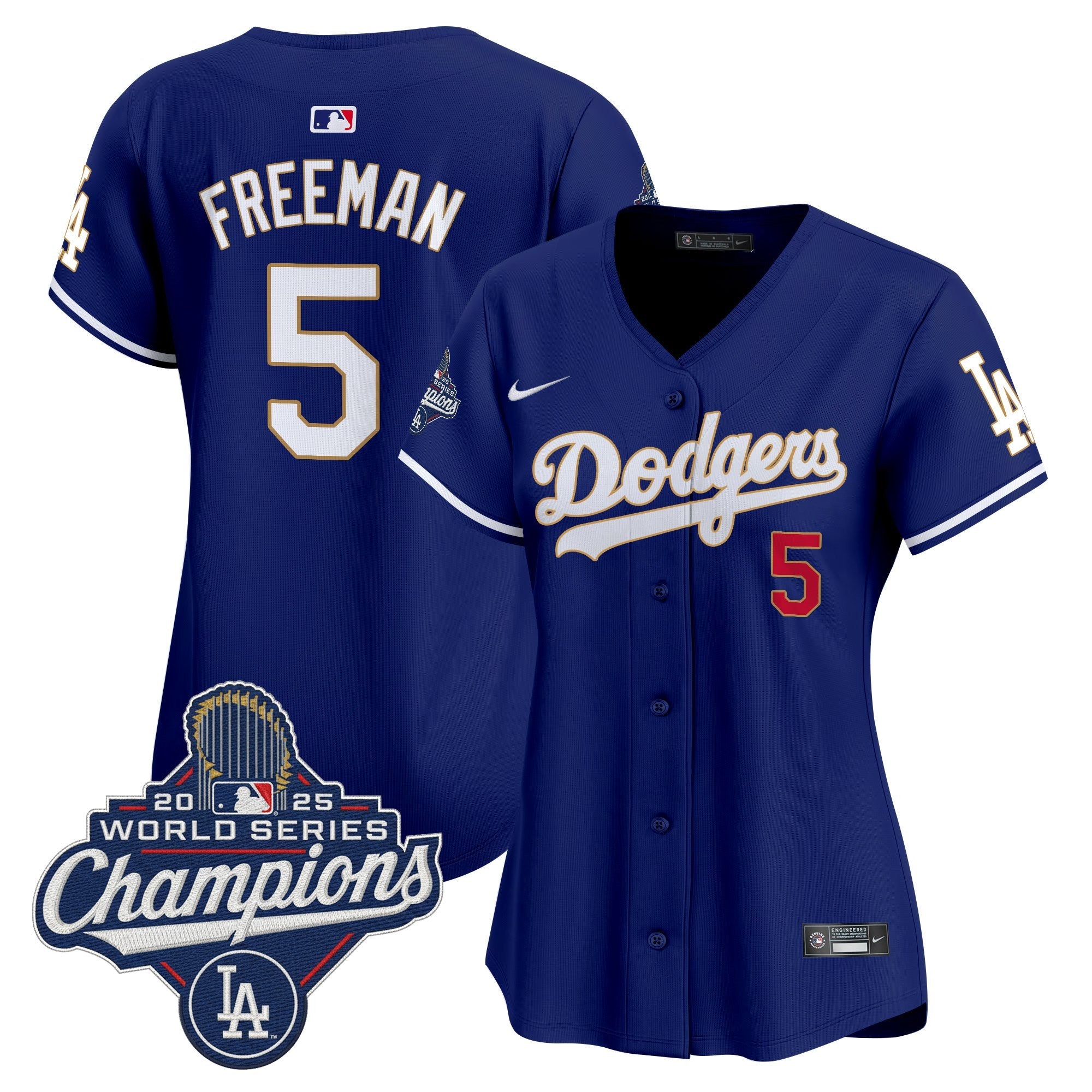 Women’s 2025 World Series Champions Patch Gold Trim Vapor Premier Limited Jersey