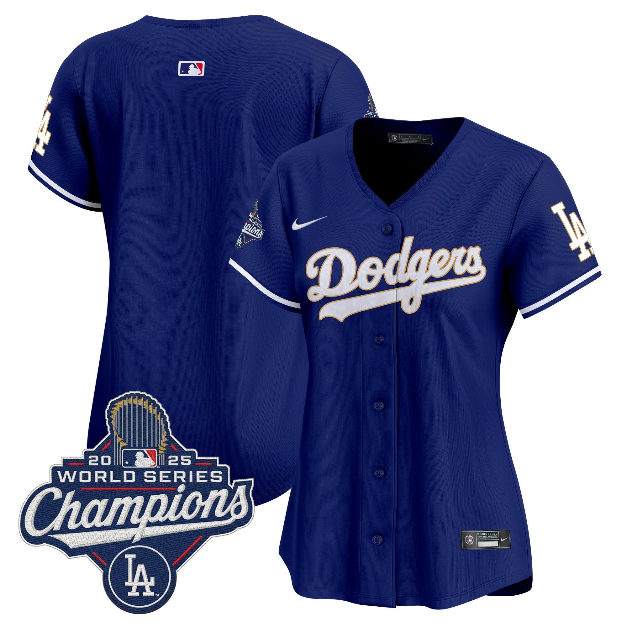 Women’s 2025 World Series Champions Patch Gold Trim Vapor Premier Limited Jersey