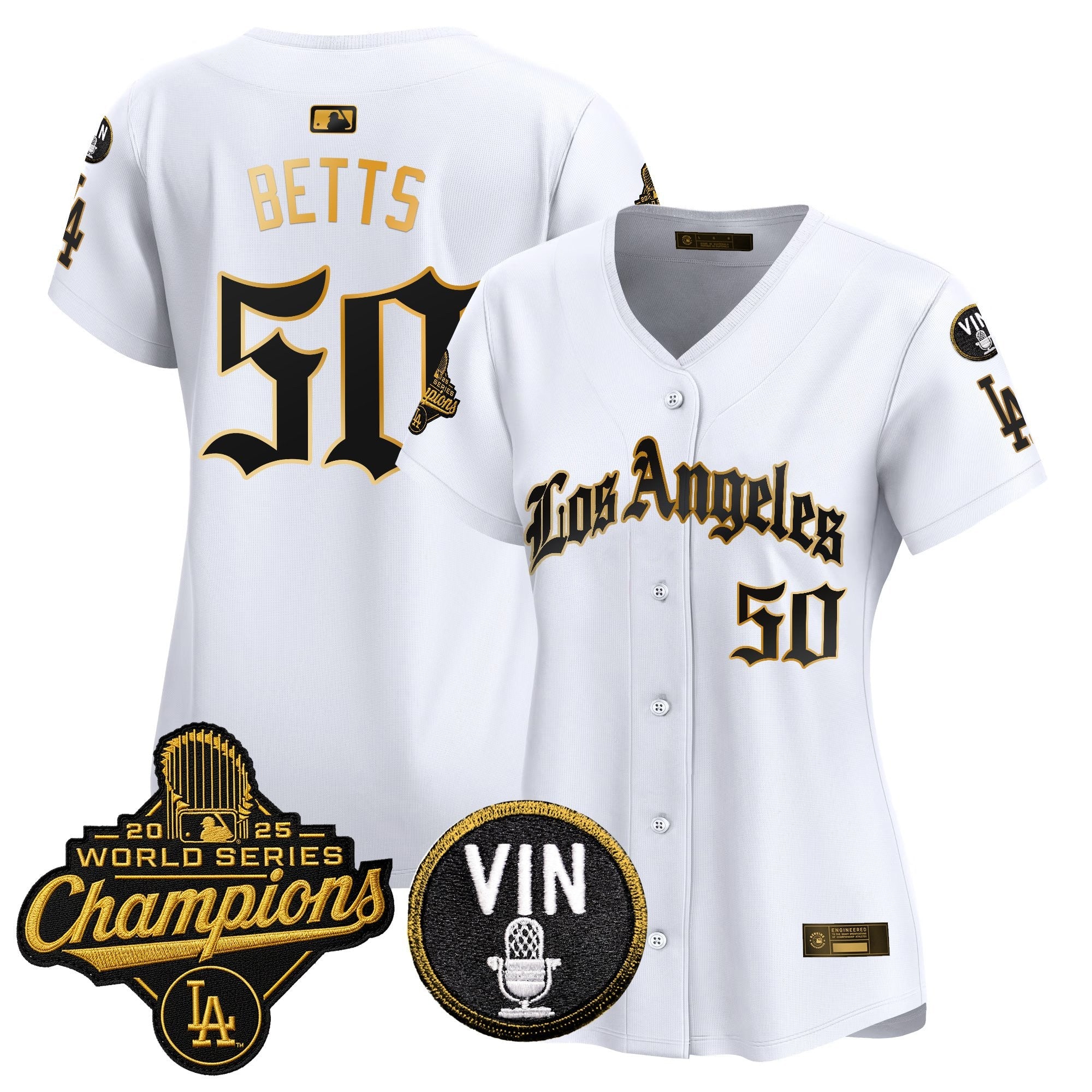 Women’s 2025 World Series Champions Vapor Premier Limited Jersey – LA Gothic Edition