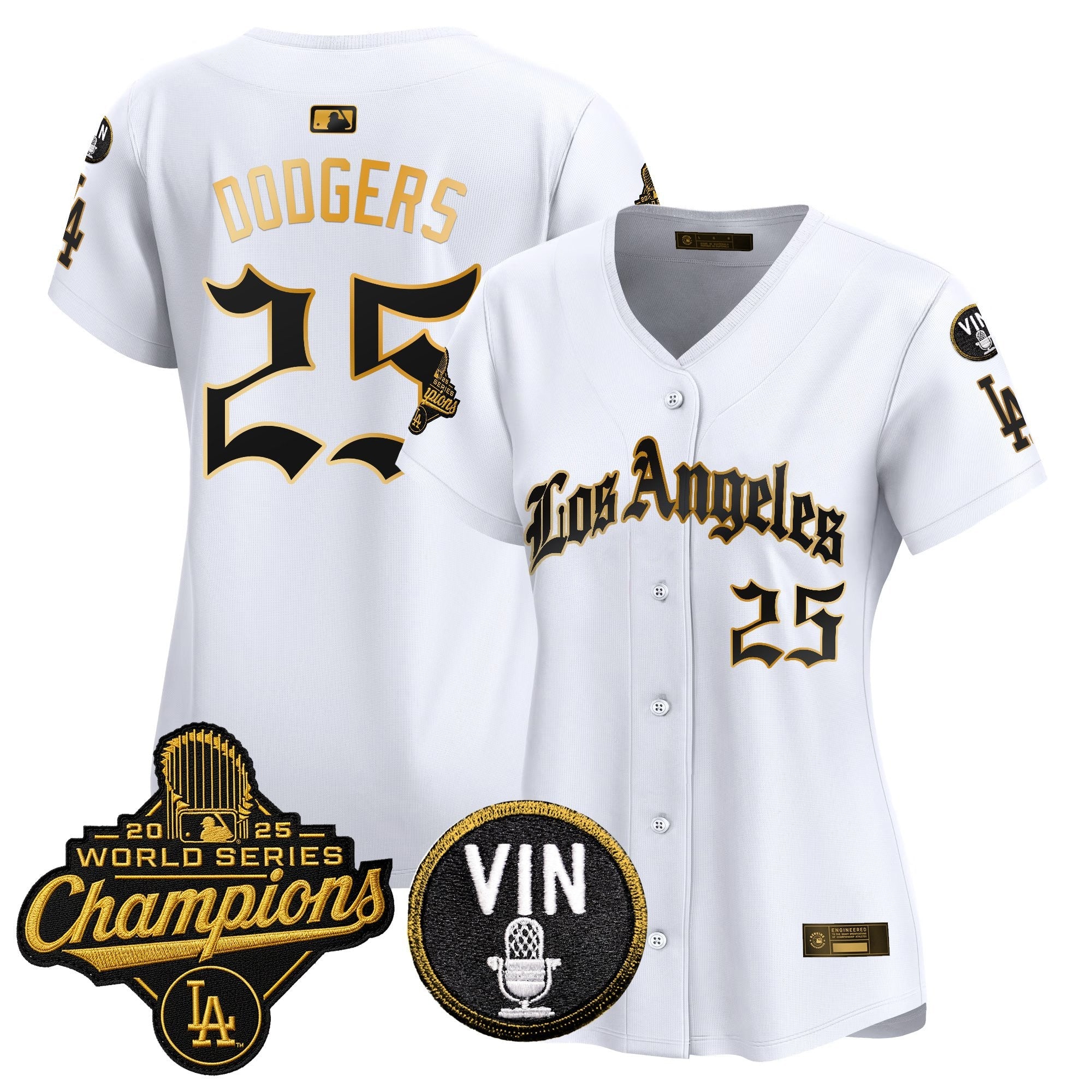 Women’s 2025 World Series Champions Vapor Premier Limited Jersey – LA Gothic Edition