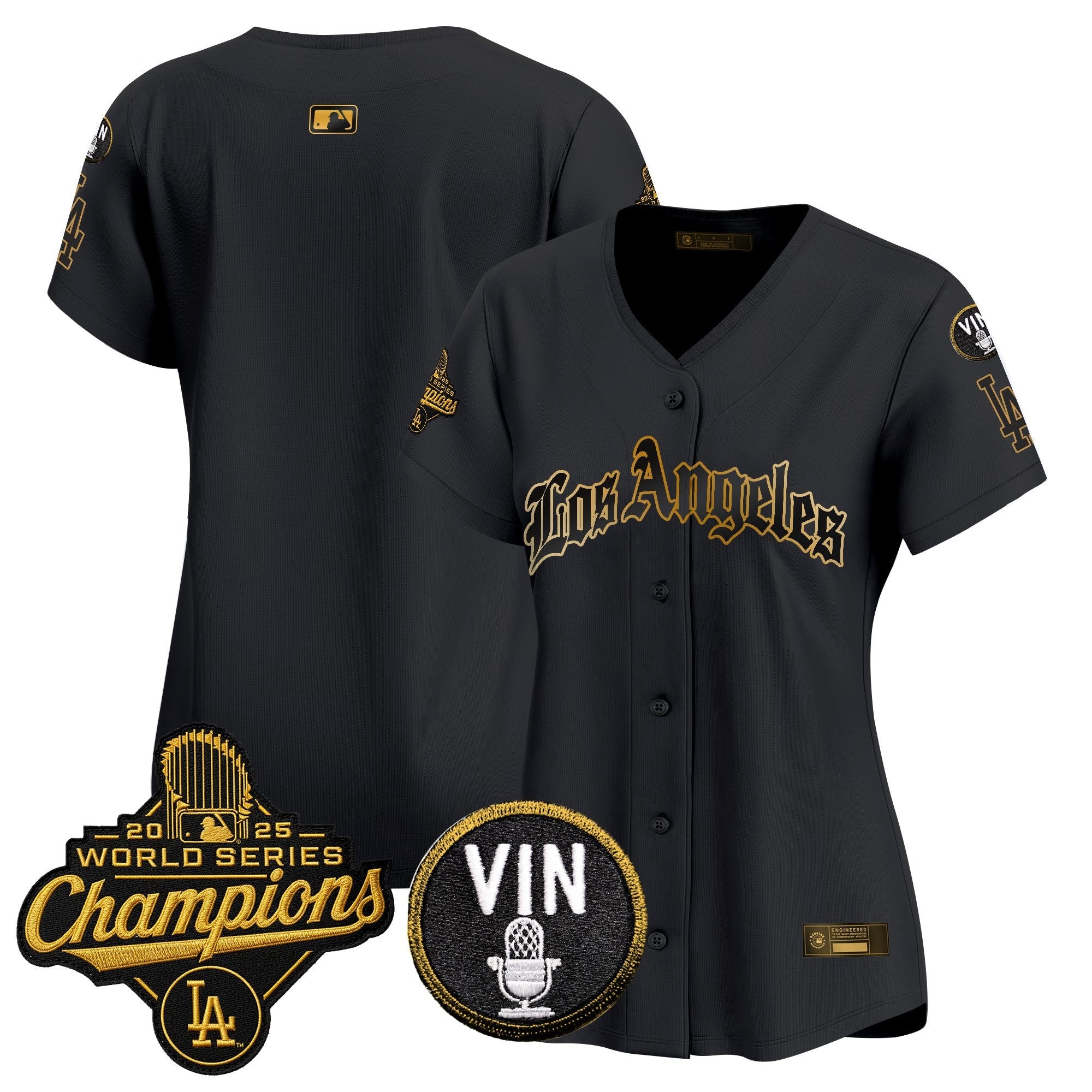 Women’s 2025 World Series Champions Vapor Premier Limited Jersey – LA Gothic Edition