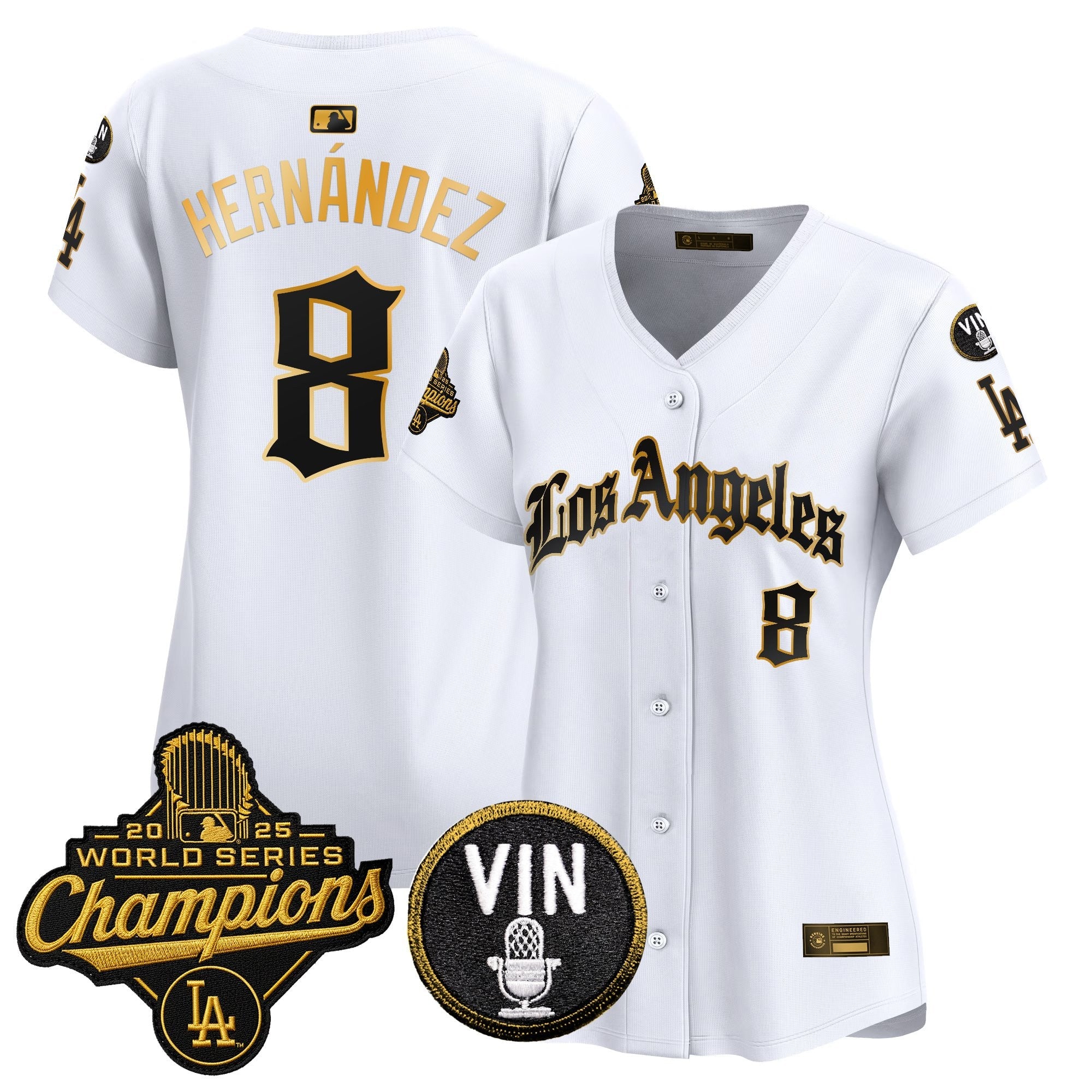 Women’s 2025 World Series Champions Vapor Premier Limited Jersey – LA Gothic Edition