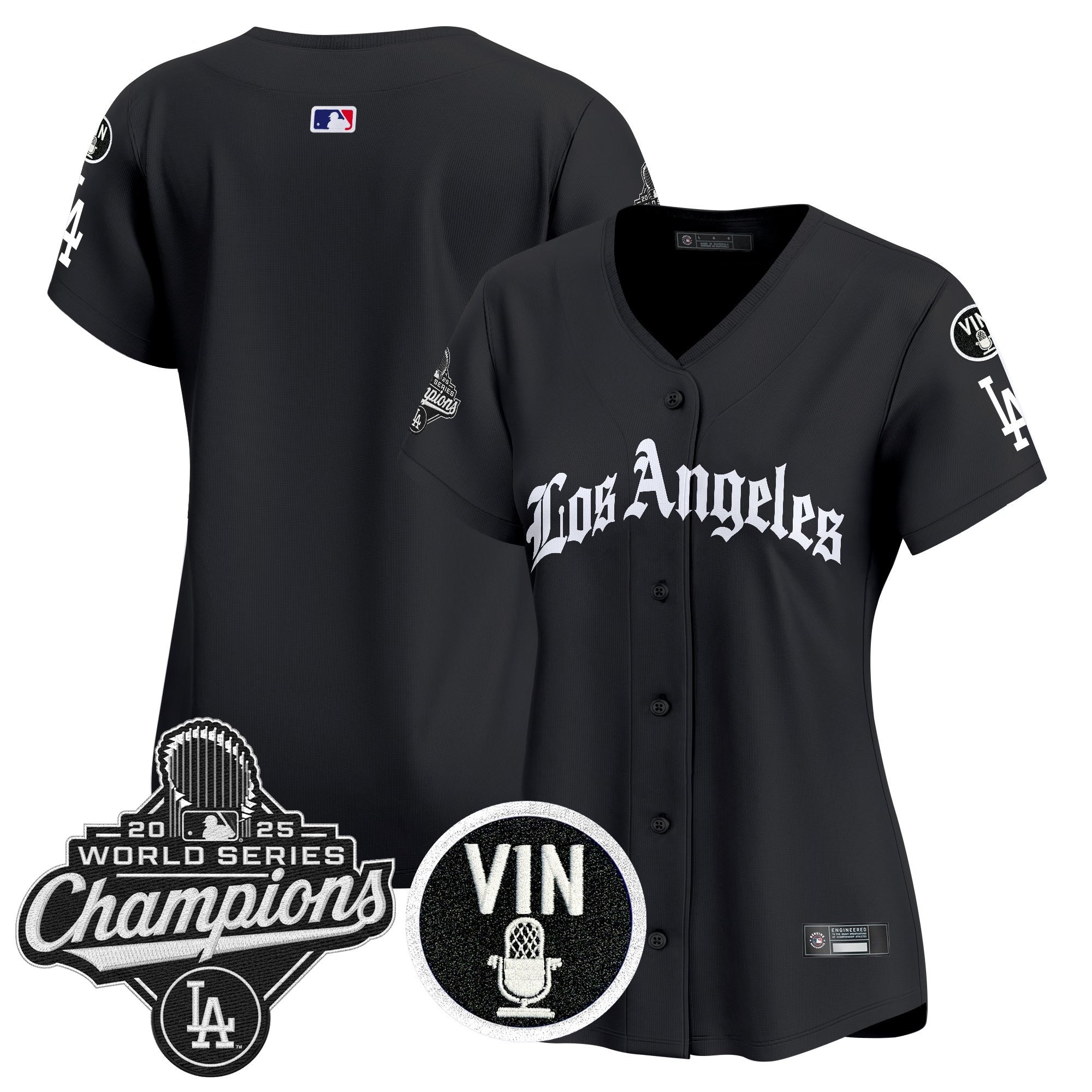 Women’s 2025 World Series Champions Vapor Premier Limited Jersey – LA Gothic Edition
