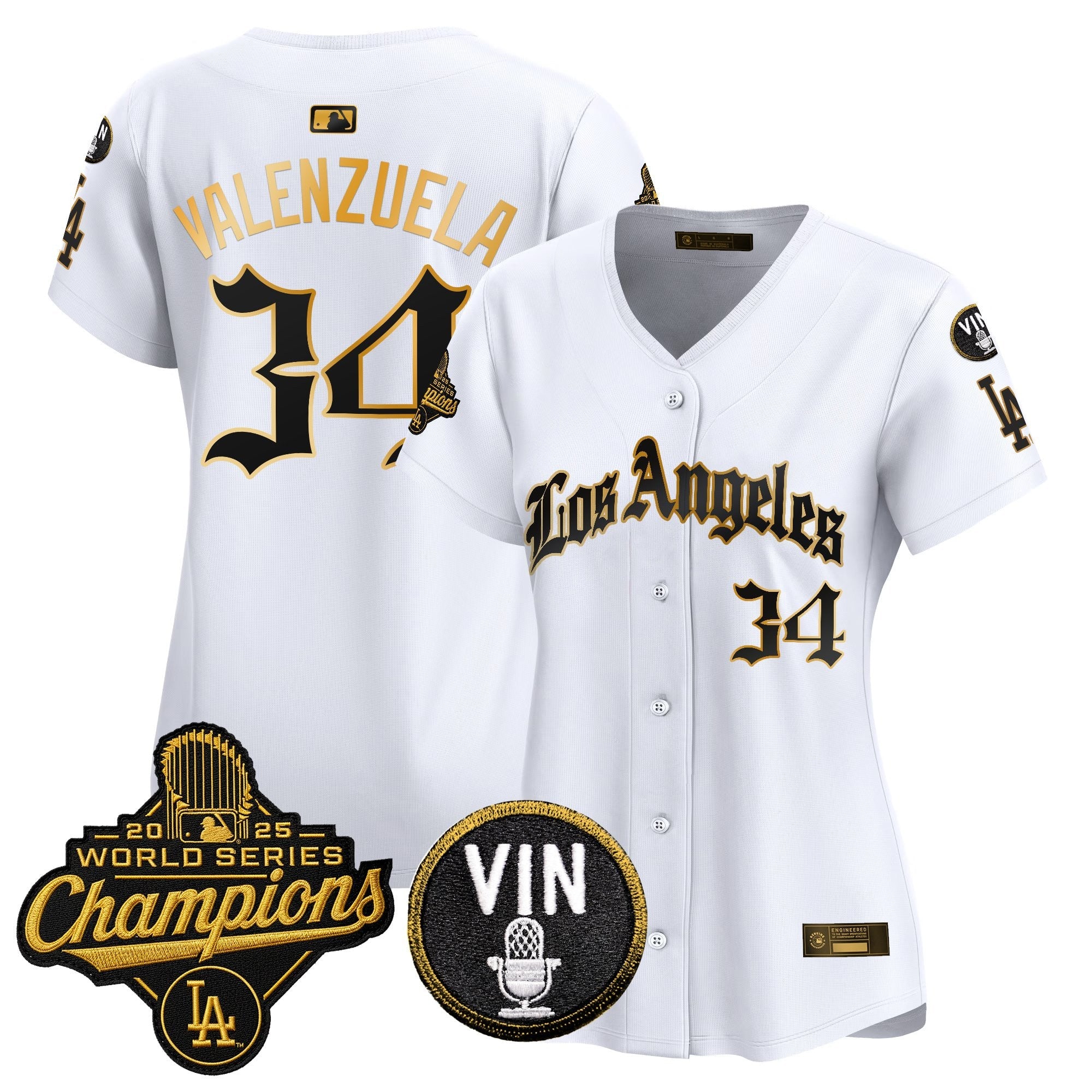 Women’s 2025 World Series Champions Vapor Premier Limited Jersey – LA Gothic Edition