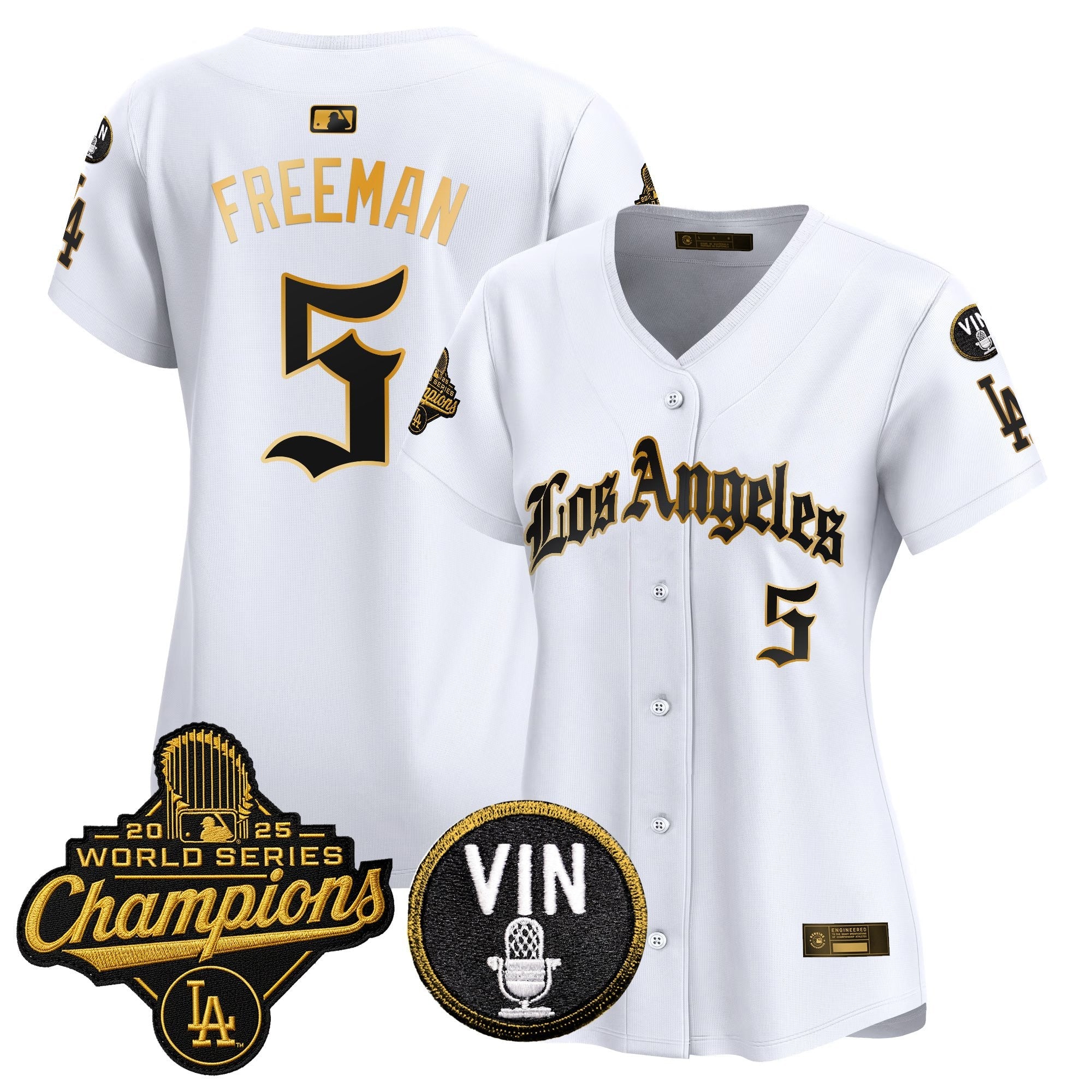 Women’s 2025 World Series Champions Vapor Premier Limited Jersey – LA Gothic Edition