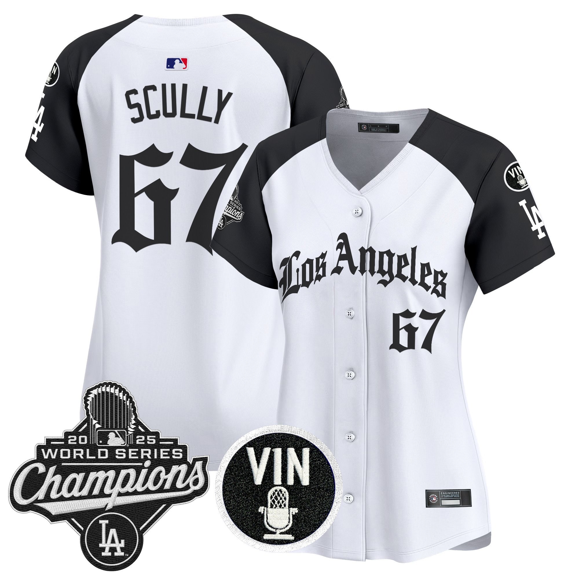 Women’s 2025 World Series Champions Vapor Premier Limited Jersey – LA Gothic Edition