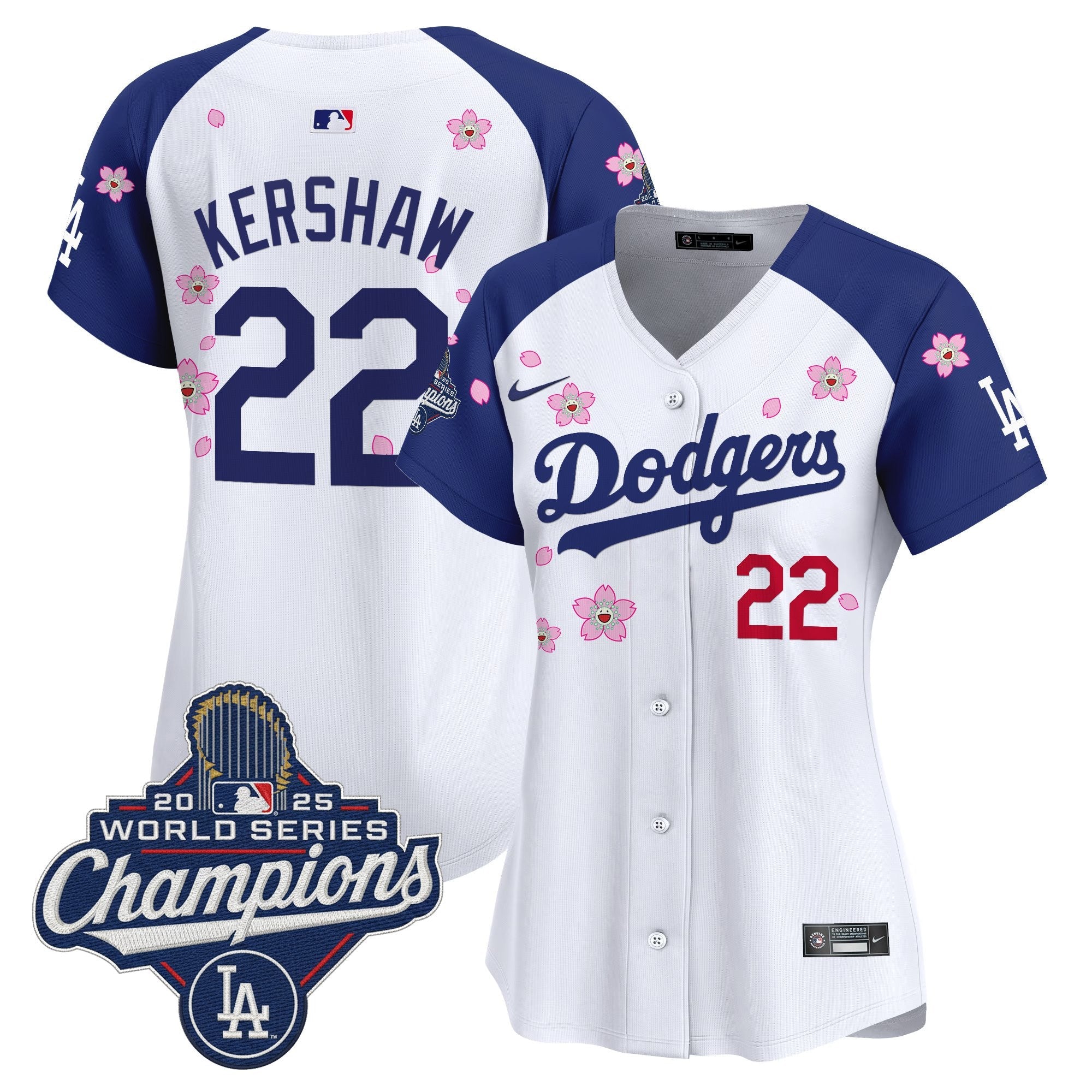 Women’s 2025 World Series Champions x Tokyo Series Vapor Premier Limited Jersey – Stitched