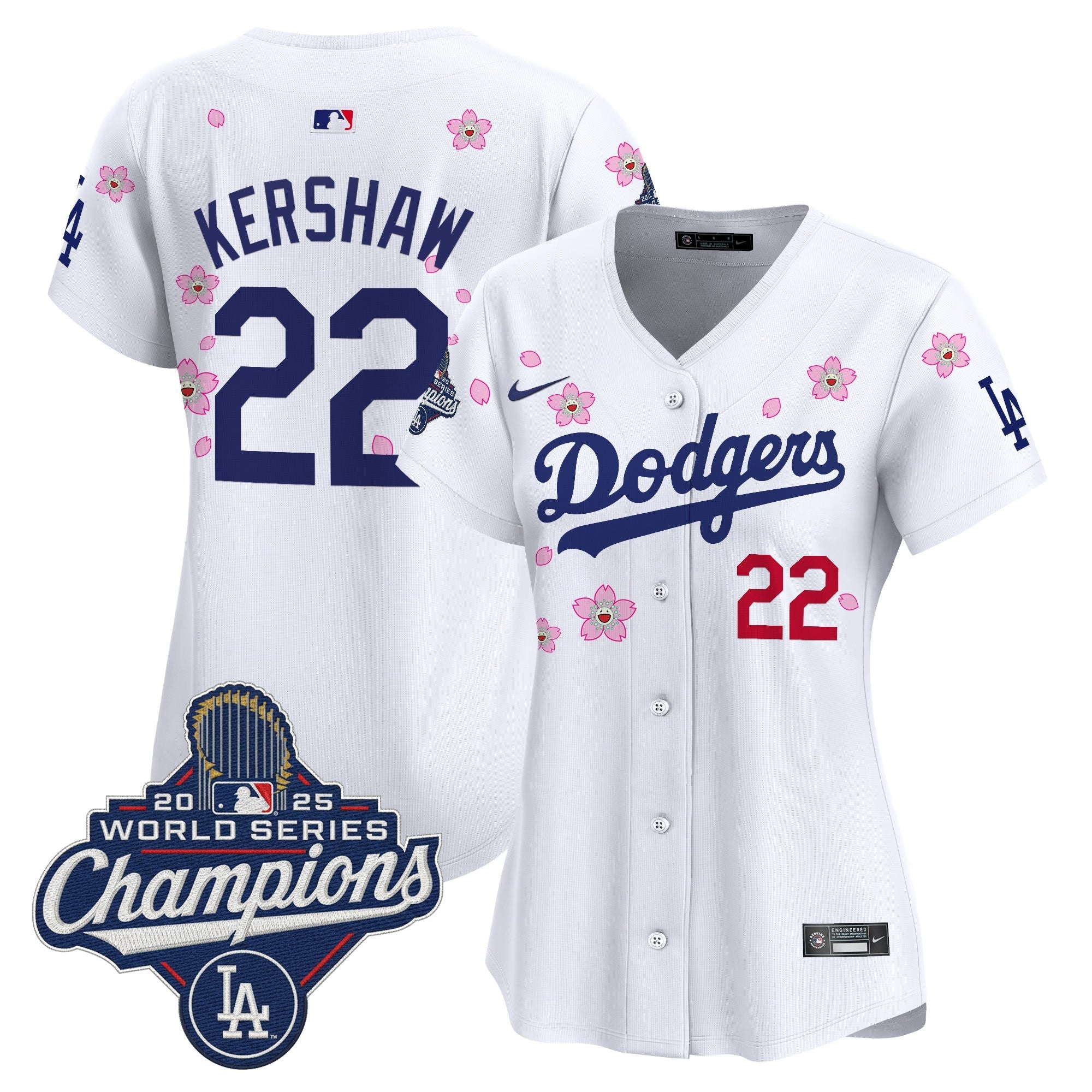 Women’s 2025 World Series Champions x Tokyo Series Vapor Premier Limited Jersey – Stitched