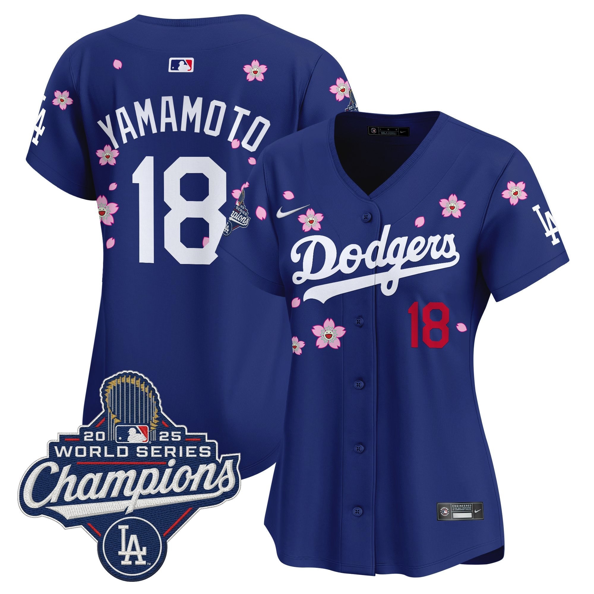 Women’s 2025 World Series Champions x Tokyo Series Vapor Premier Limited Jersey – Stitched