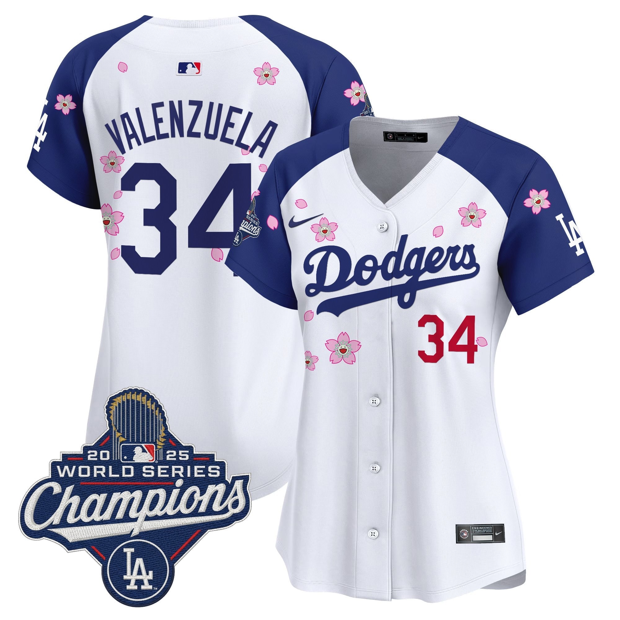 Women’s 2025 World Series Champions x Tokyo Series Vapor Premier Limited Jersey – Stitched