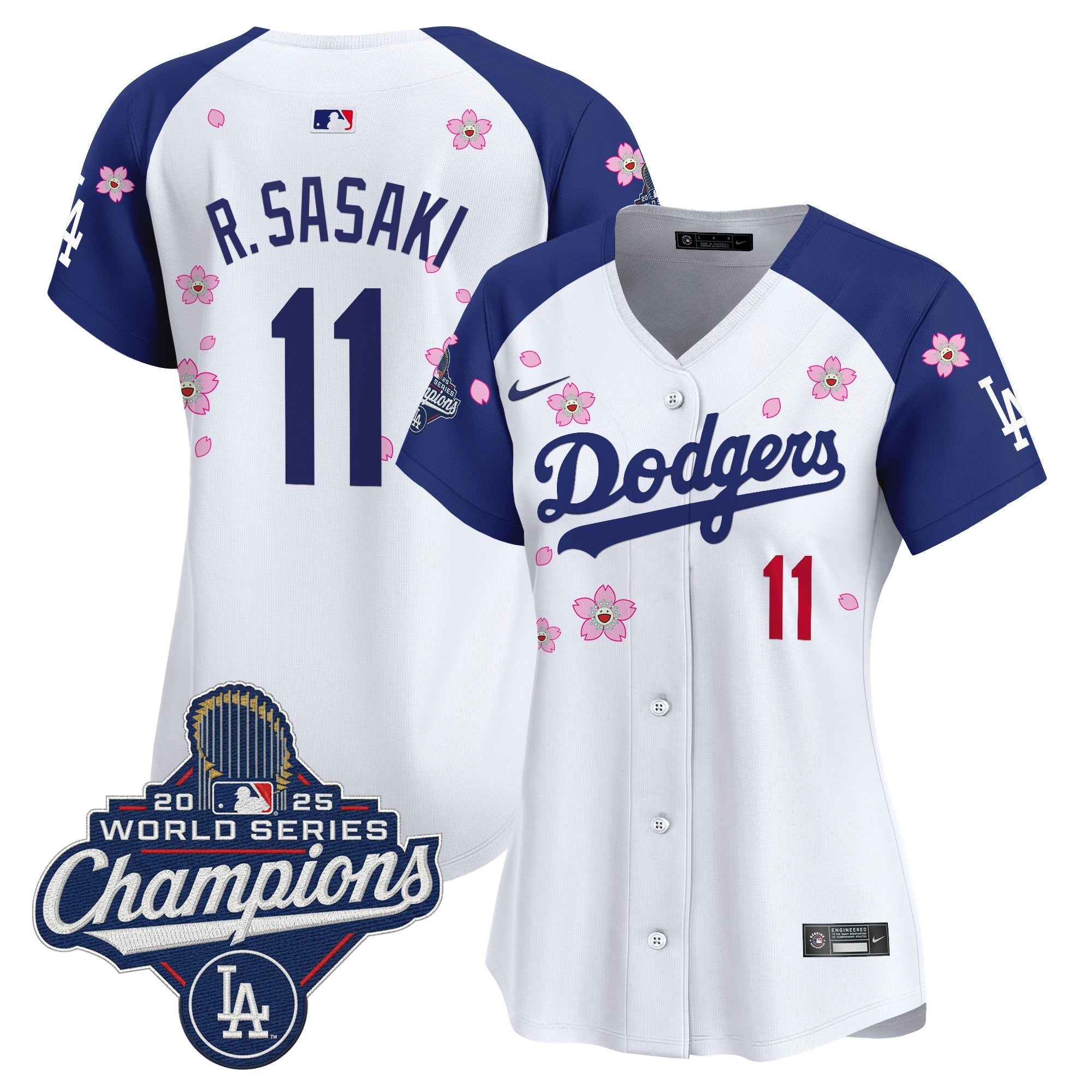 Women’s 2025 World Series Champions x Tokyo Series Vapor Premier Limited Jersey – Stitched