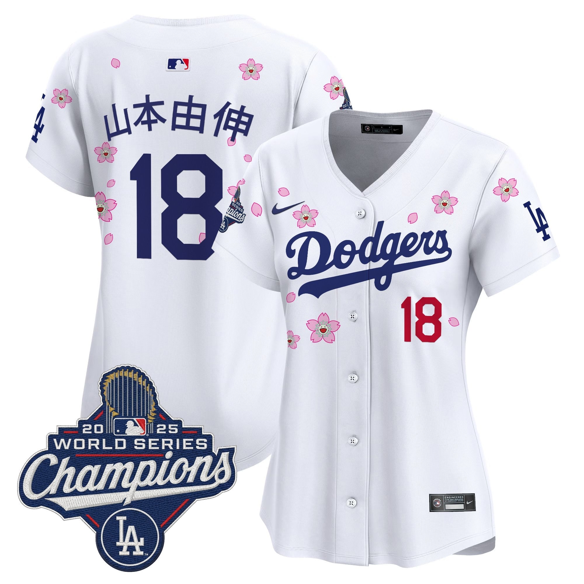 Women’s 2025 World Series Champions x Tokyo Series Vapor Premier Limited Jersey – Stitched