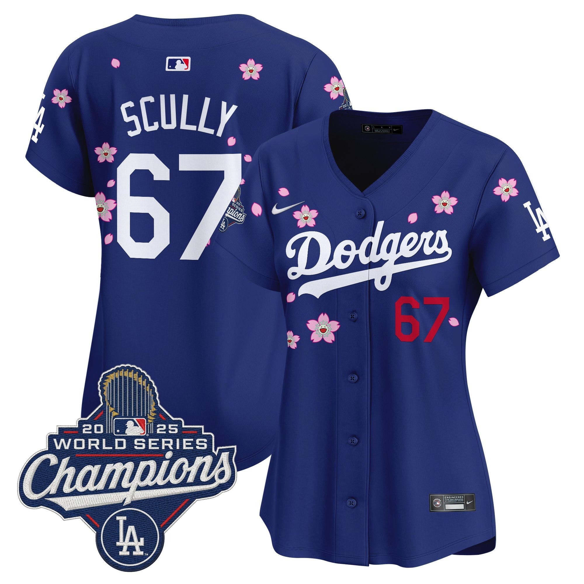 Women’s 2025 World Series Champions x Tokyo Series Vapor Premier Limited Jersey – Stitched