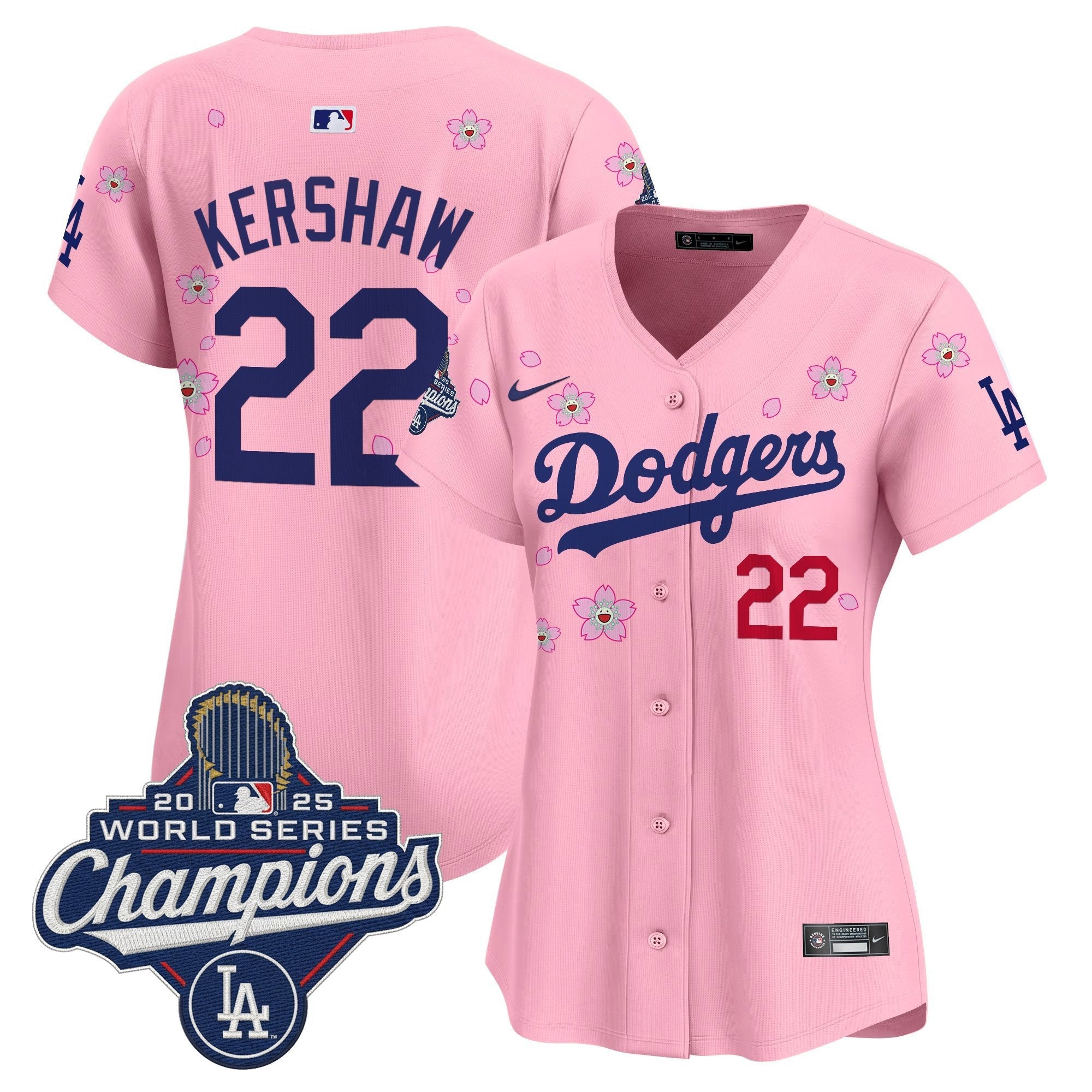 Women’s 2025 World Series Champions x Tokyo Series Vapor Premier Limited Jersey – Stitched