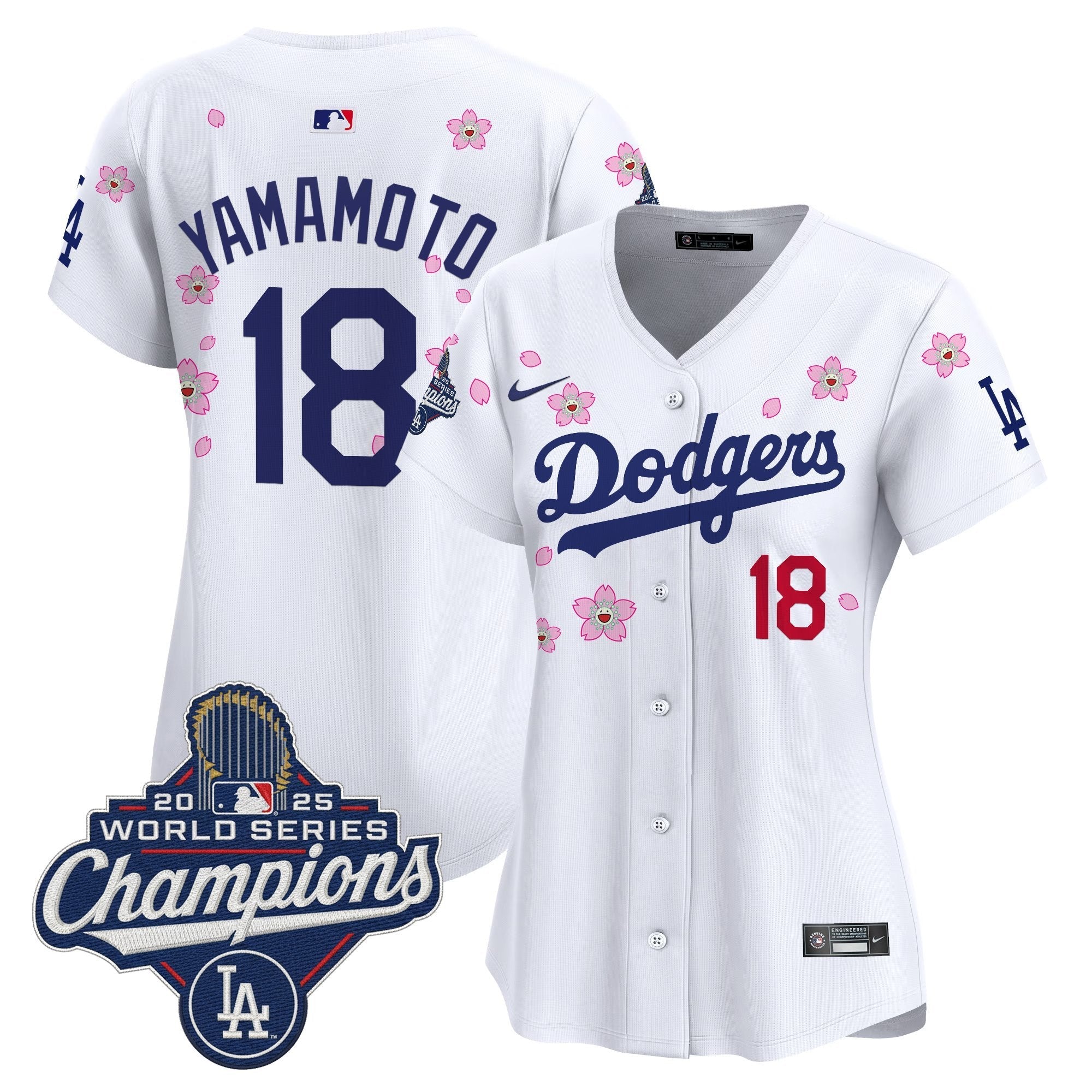 Women’s 2025 World Series Champions x Tokyo Series Vapor Premier Limited Jersey – Stitched