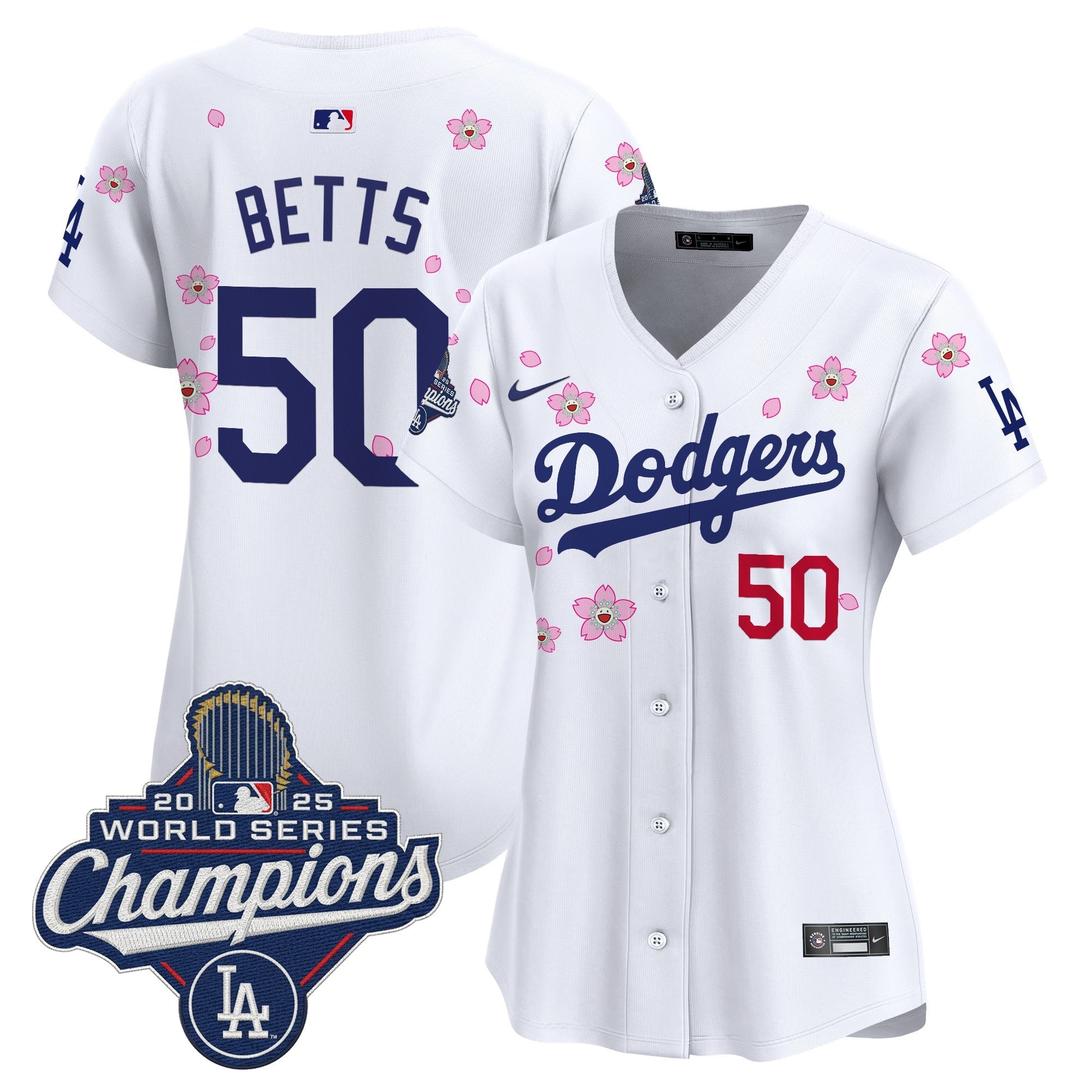 Women’s 2025 World Series Champions x Tokyo Series Vapor Premier Limited Jersey – Stitched