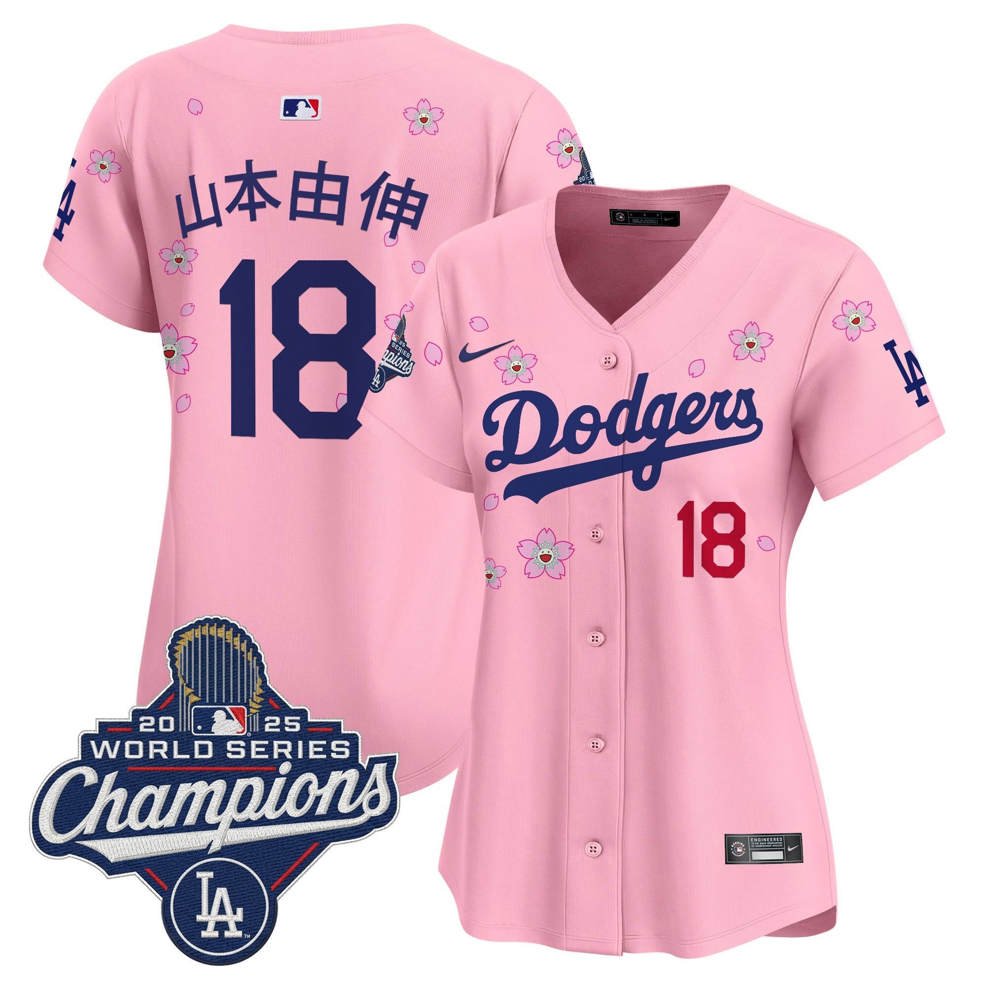 Women’s 2025 World Series Champions x Tokyo Series Vapor Premier Limited Jersey – Stitched
