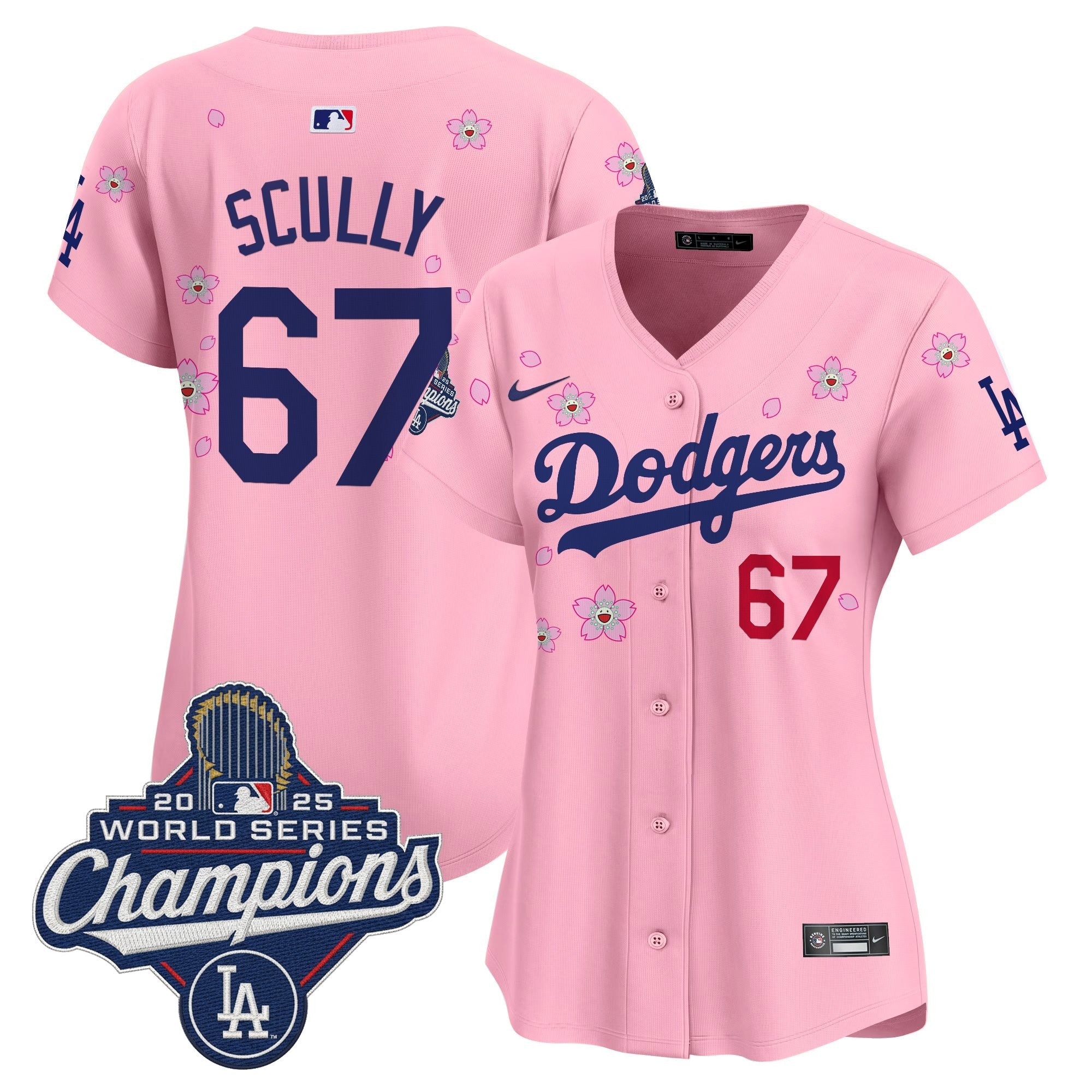 Women’s 2025 World Series Champions x Tokyo Series Vapor Premier Limited Jersey – Stitched