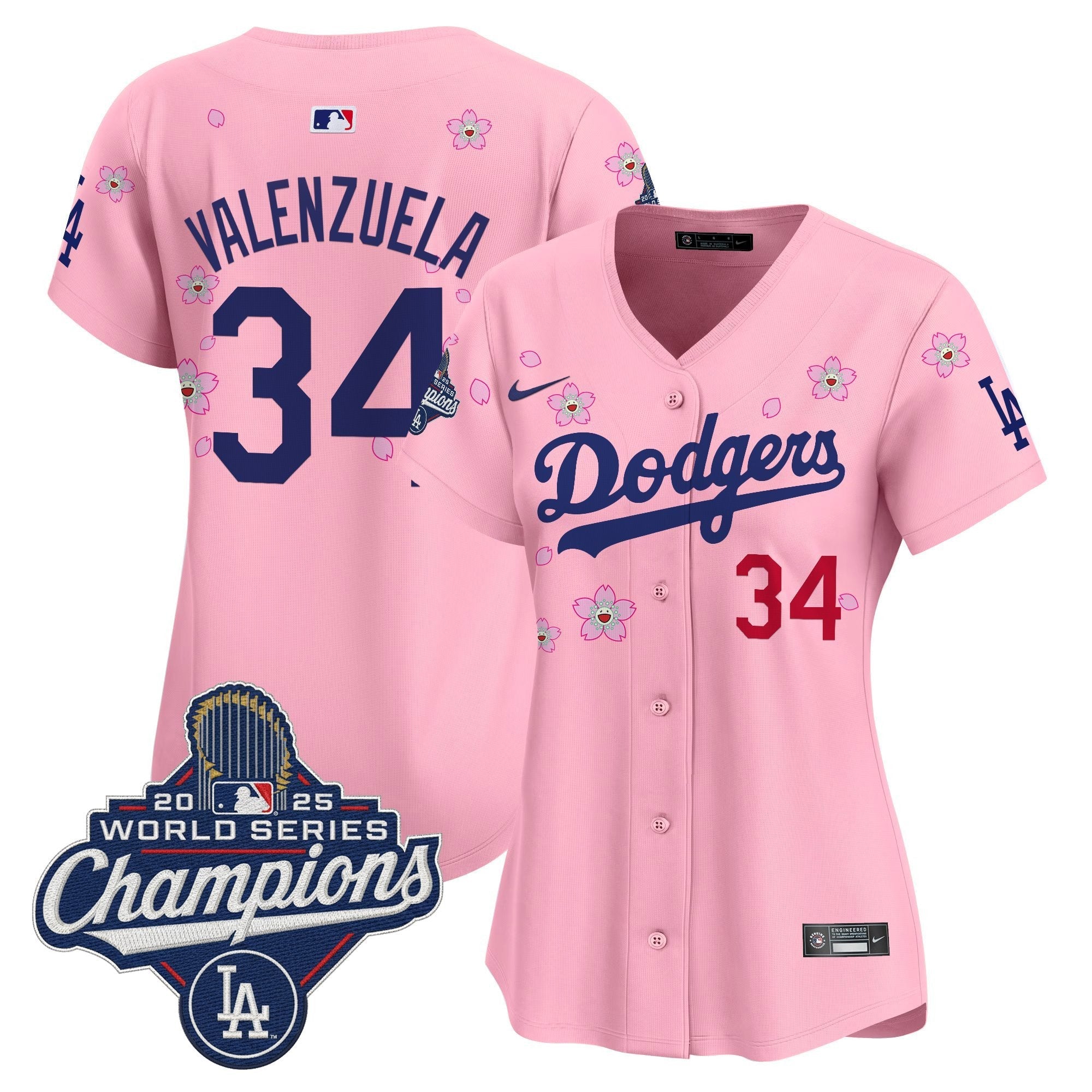 Women’s 2025 World Series Champions x Tokyo Series Vapor Premier Limited Jersey – Stitched