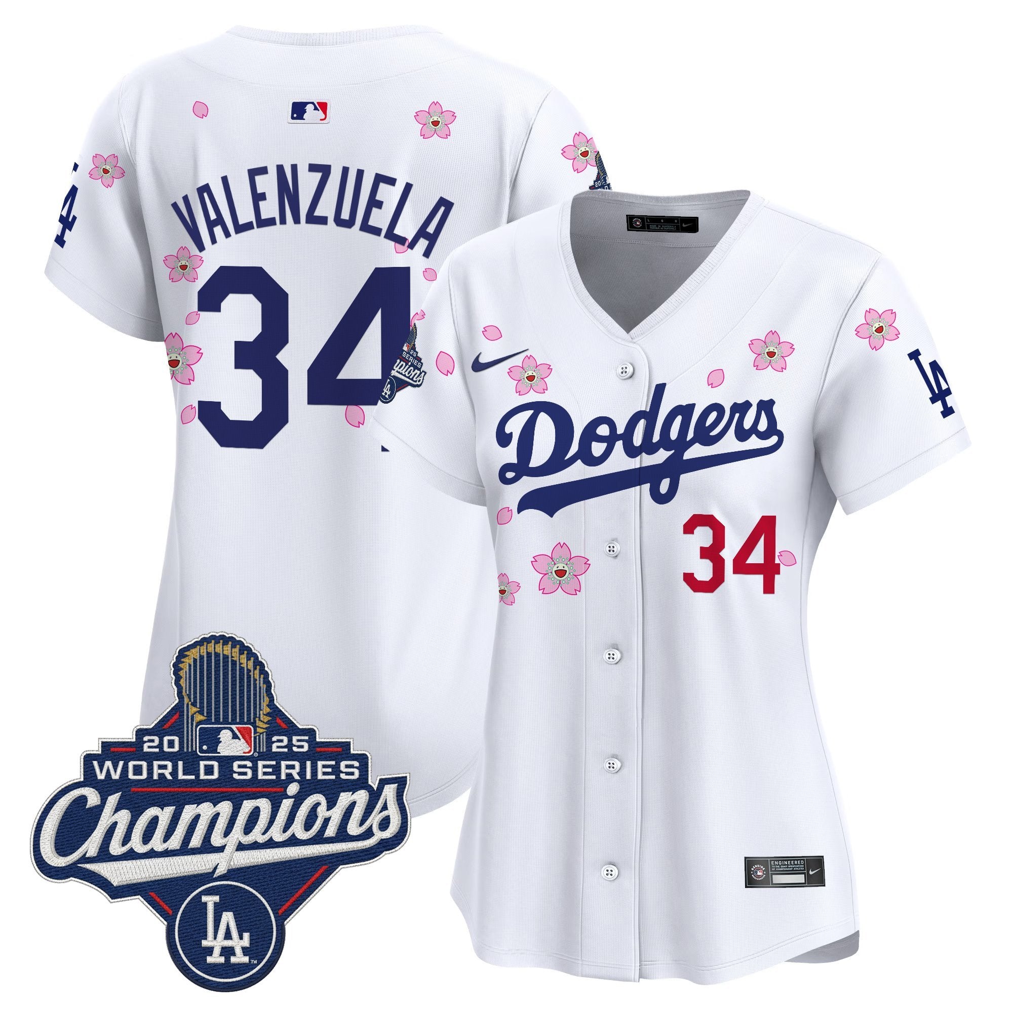 Women’s 2025 World Series Champions x Tokyo Series Vapor Premier Limited Jersey – Stitched