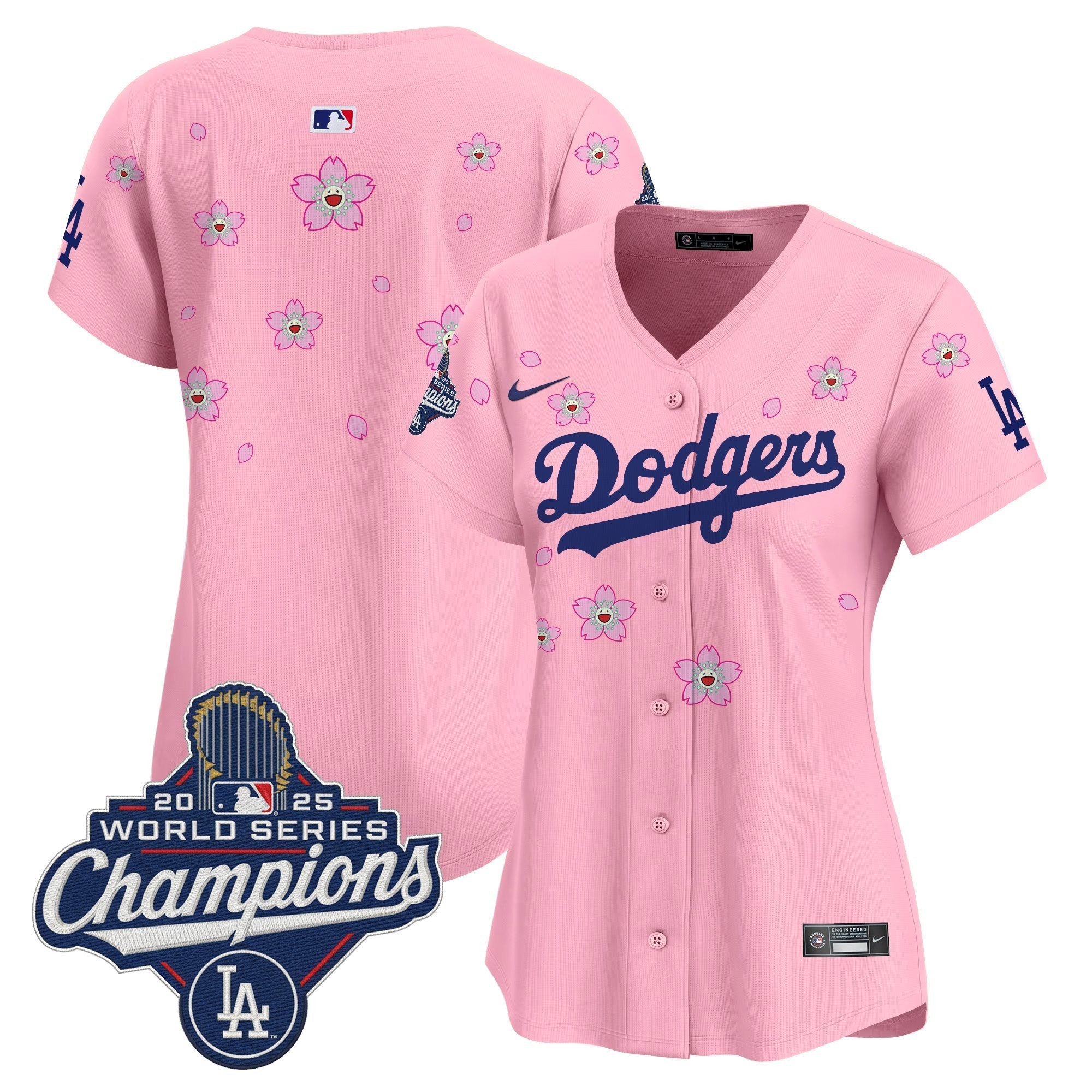 Women’s 2025 World Series Champions x Tokyo Series Vapor Premier Limited Jersey – Stitched