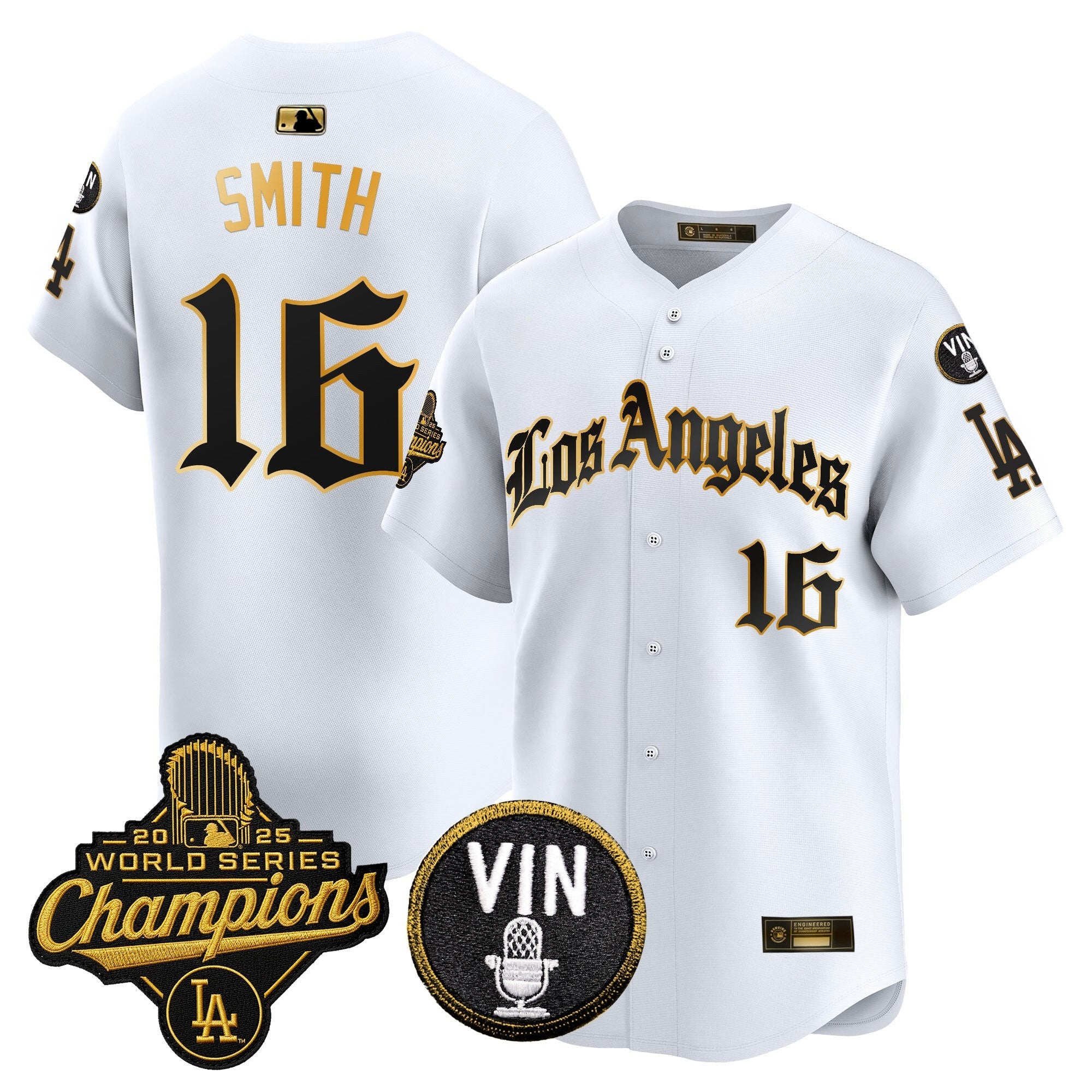 Men’s 2025 World Series Champions Vapor Premier Limited Jersey – LA Gothic Edition