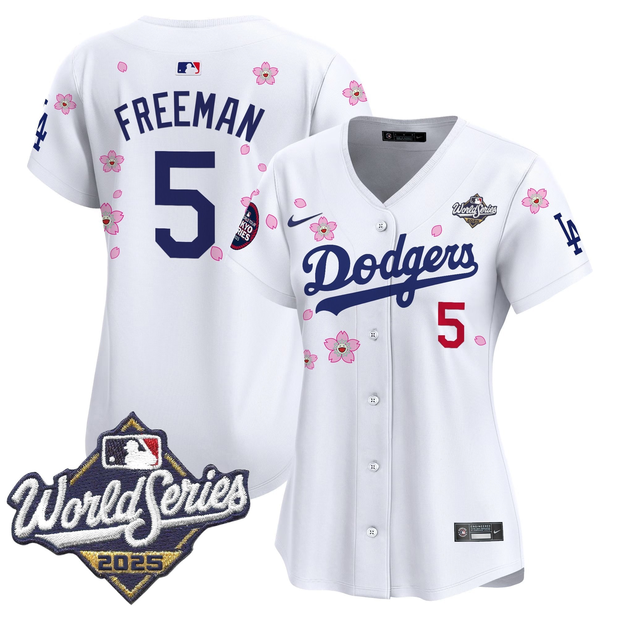 Women’s 2025 World Series x Tokyo Series Vapor Premier Limited Jersey V2 – Stitched