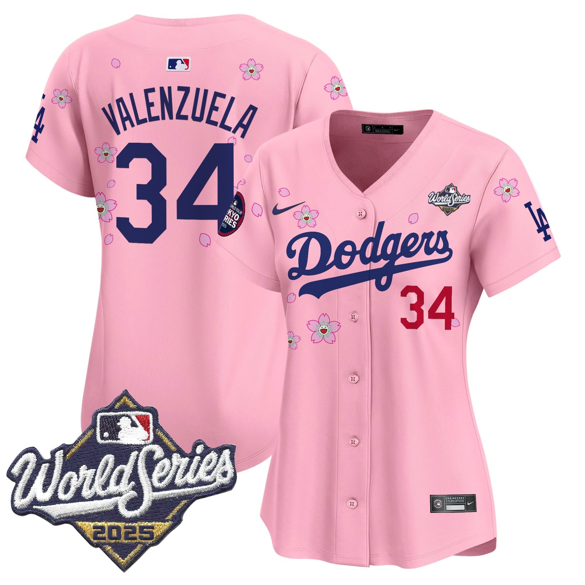 Women’s 2025 World Series x Tokyo Series Vapor Premier Limited Jersey V2 – Stitched