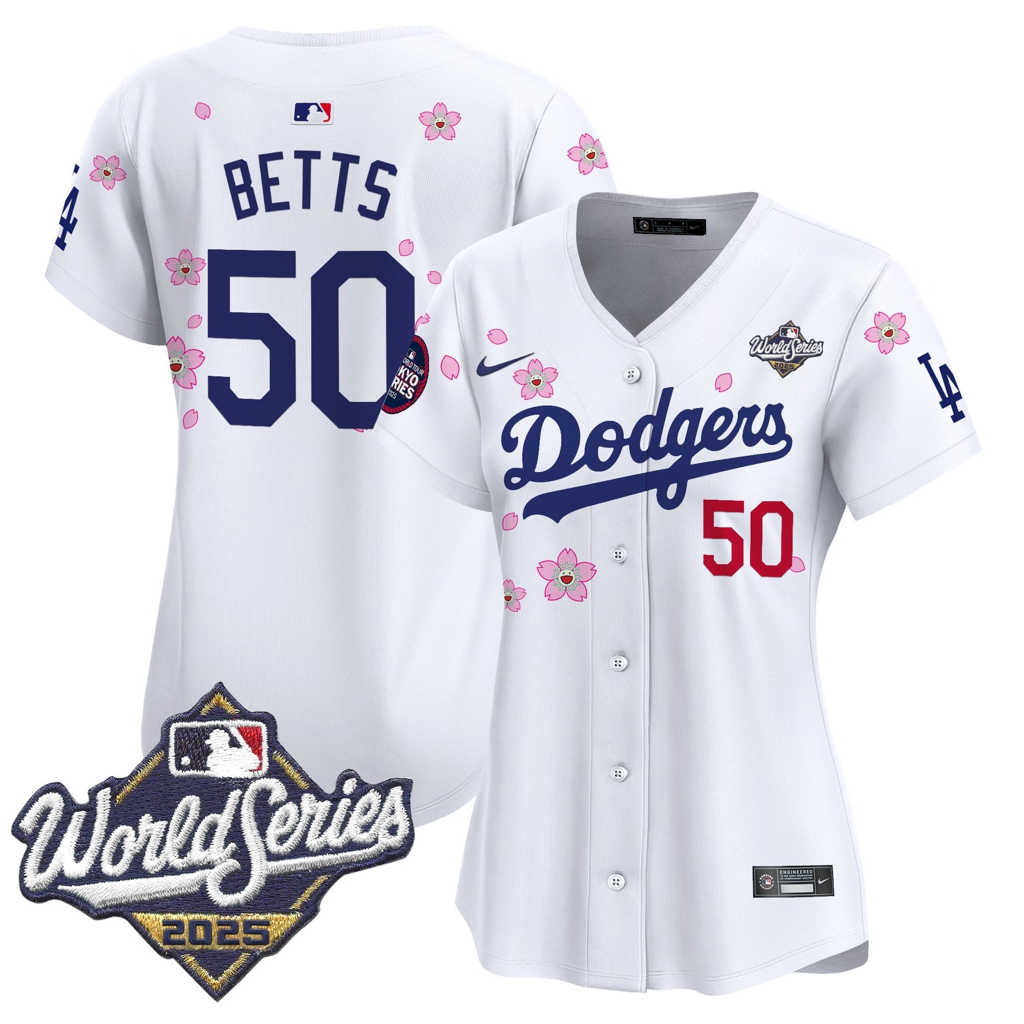 Women’s 2025 World Series x Tokyo Series Vapor Premier Limited Jersey V2 – Stitched