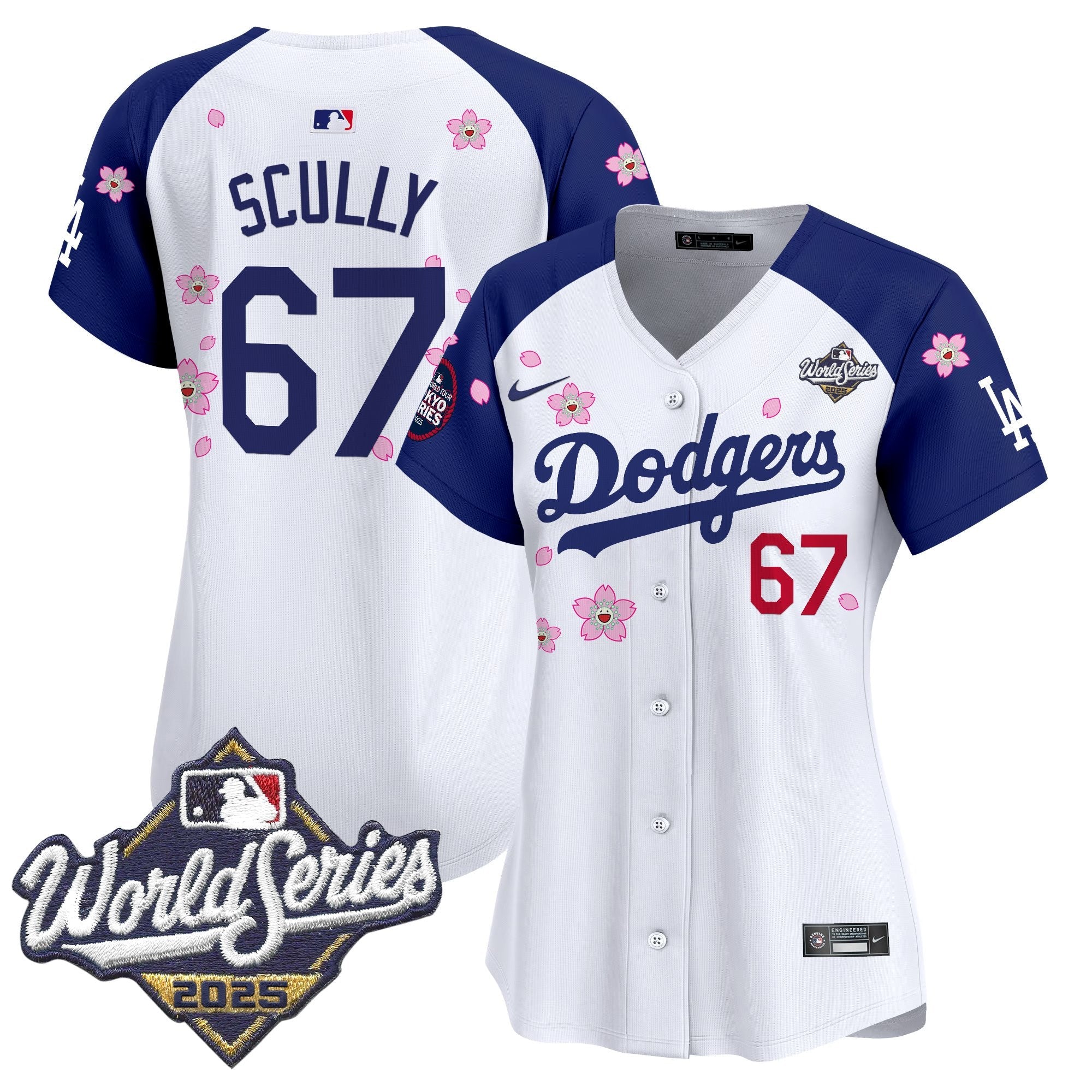 Women’s 2025 World Series x Tokyo Series Vapor Premier Limited Jersey V2 – Stitched