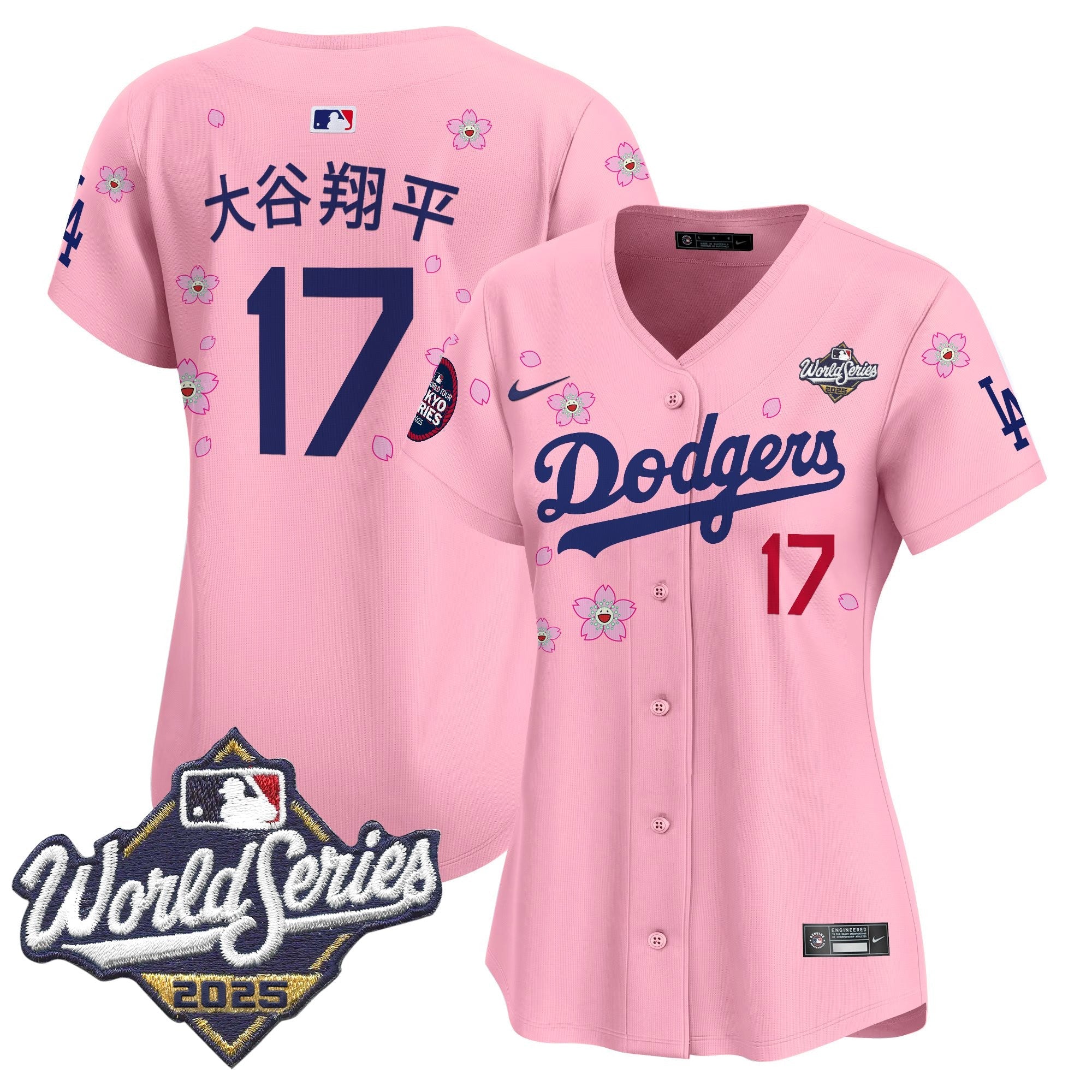 Women’s 2025 World Series x Tokyo Series Vapor Premier Limited Jersey V2 – Stitched
