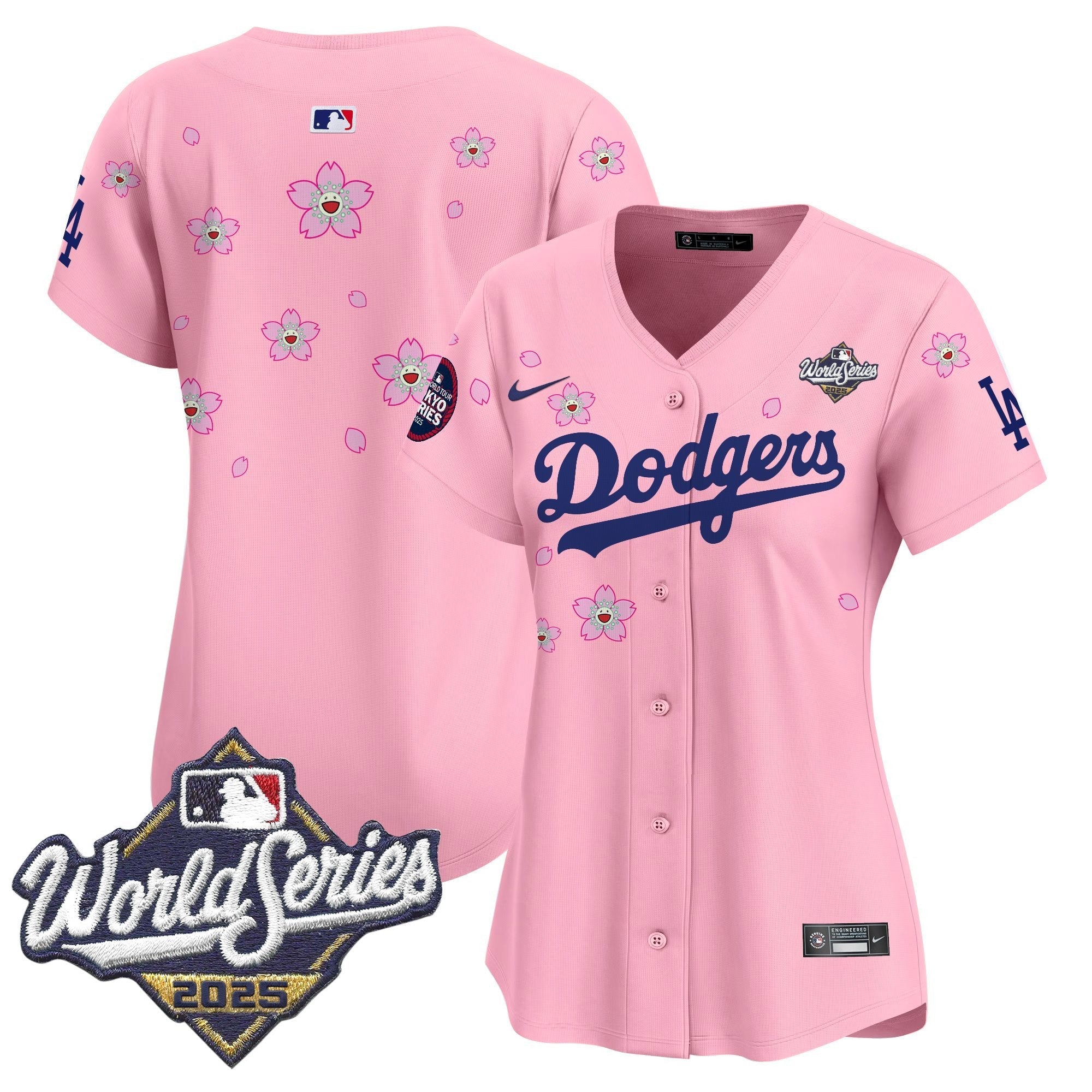 Women’s 2025 World Series x Tokyo Series Vapor Premier Limited Jersey V2 – Stitched