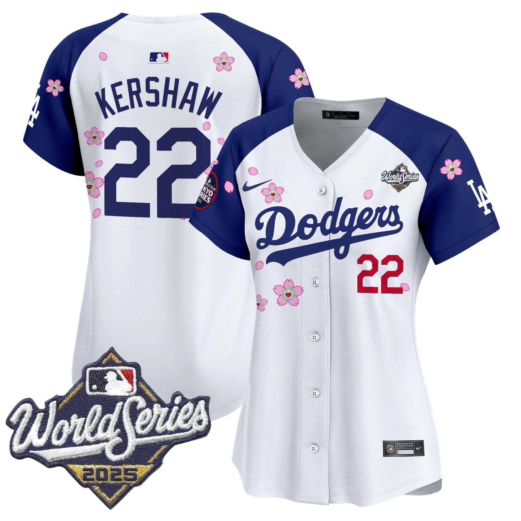 Women’s 2025 World Series x Tokyo Series Vapor Premier Limited Jersey V2 – Stitched