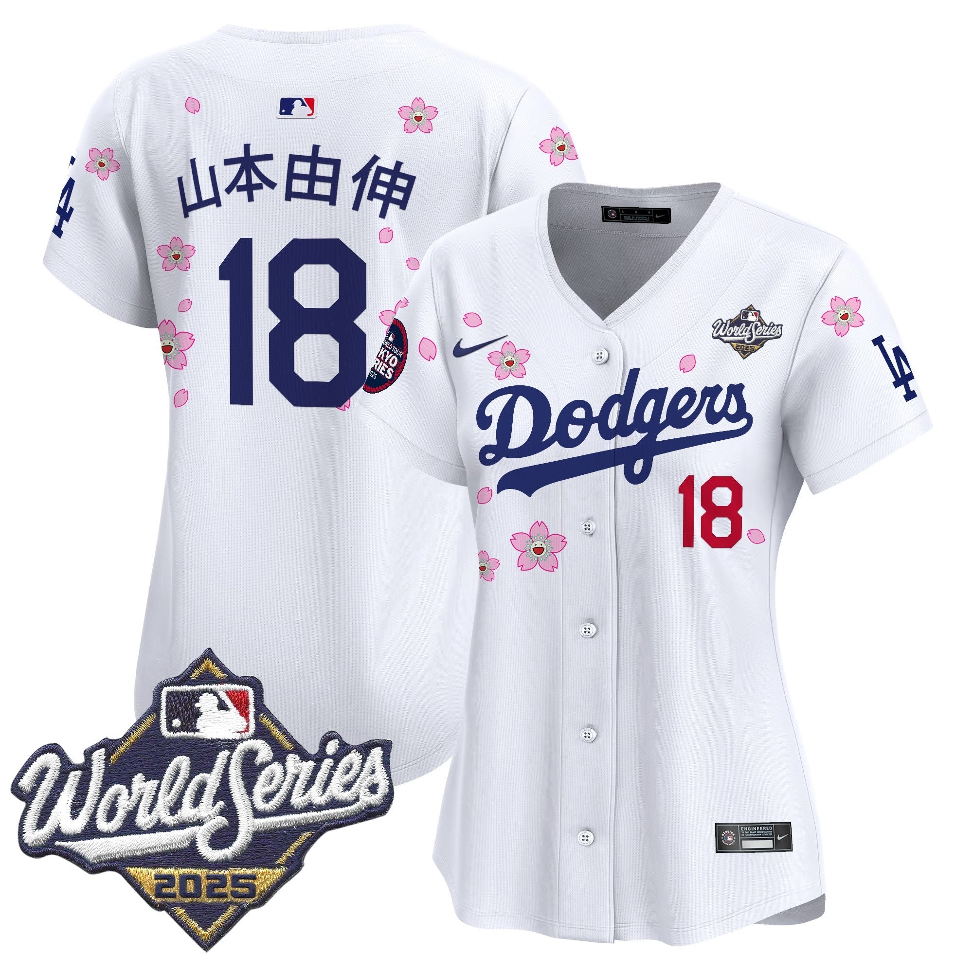 Women’s 2025 World Series x Tokyo Series Vapor Premier Limited Jersey V2 – Stitched