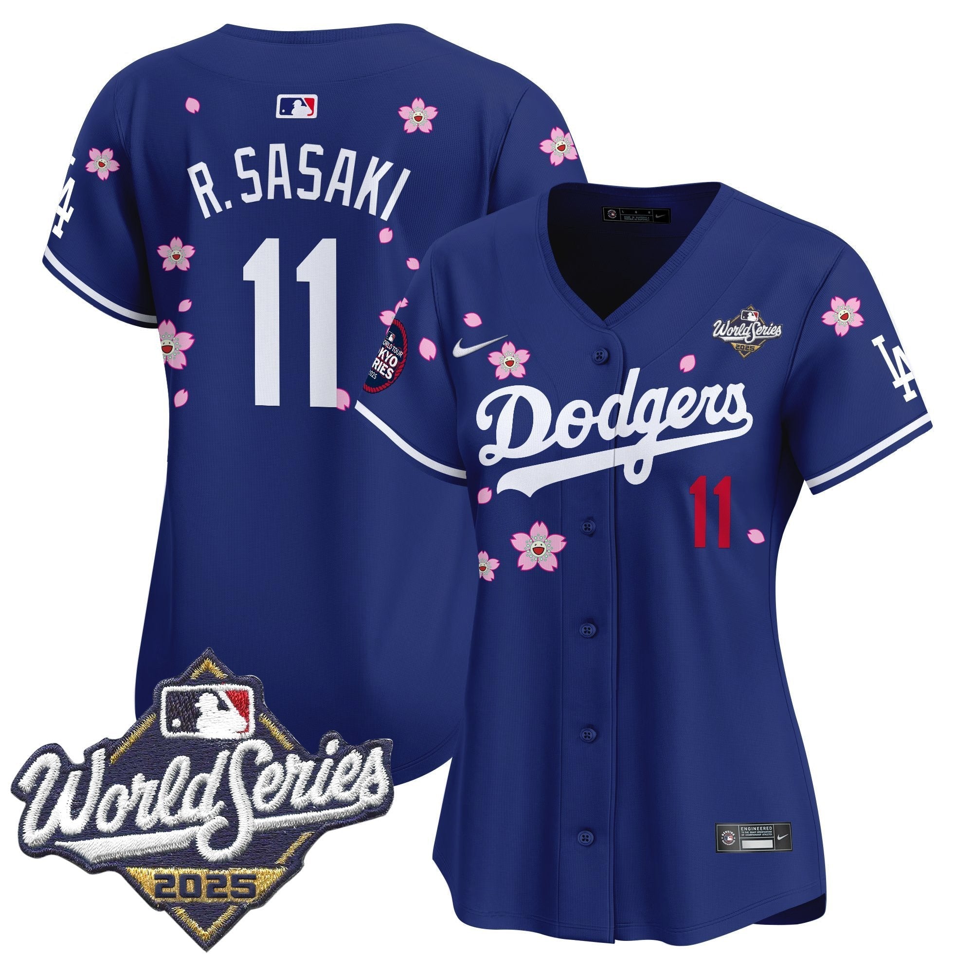 Women’s 2025 World Series x Tokyo Series Vapor Premier Limited Jersey V2 – Stitched