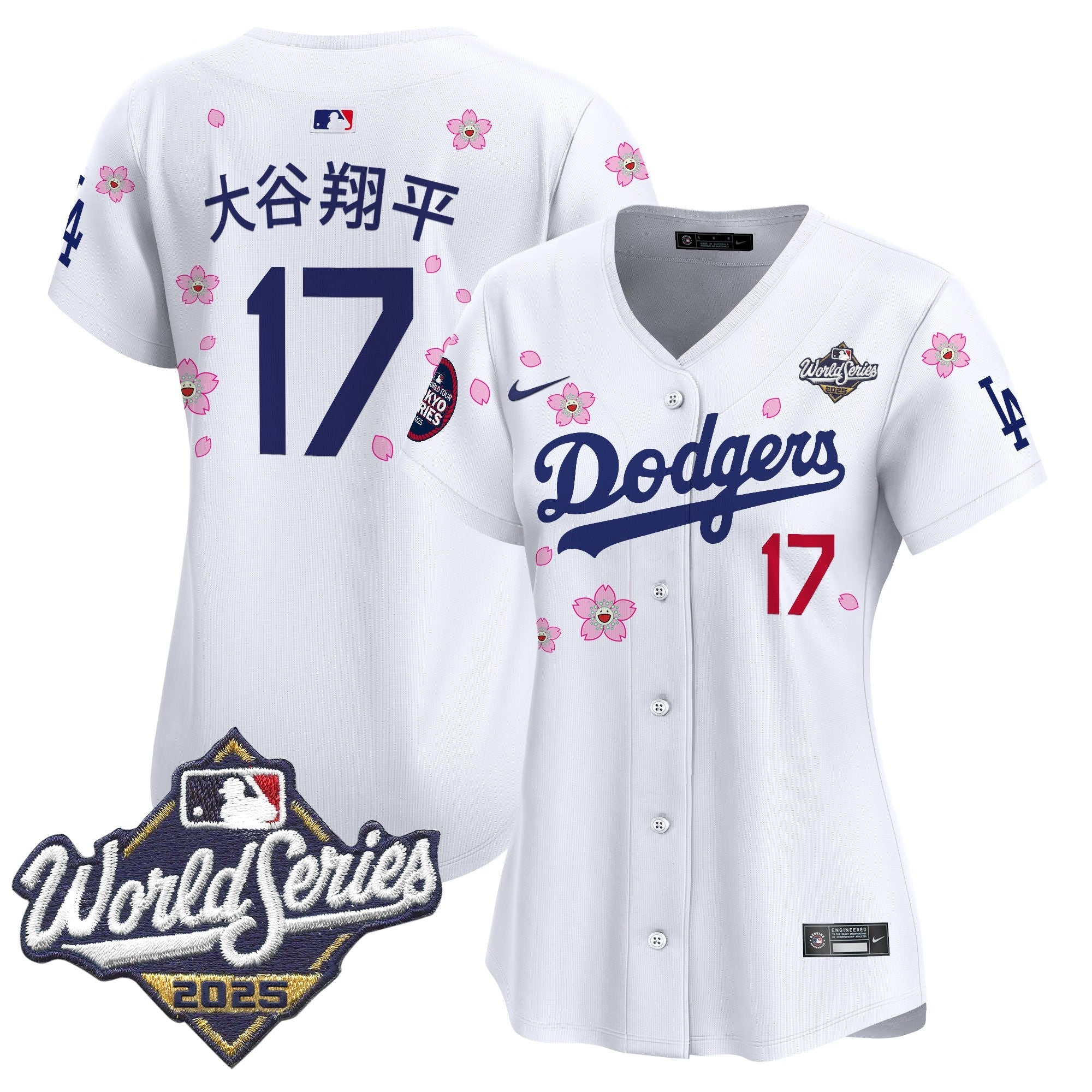 Women’s 2025 World Series x Tokyo Series Vapor Premier Limited Jersey V2 – Stitched