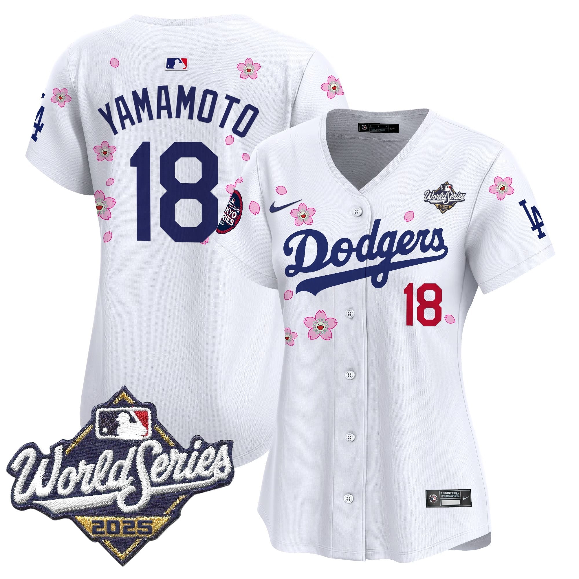 Women’s 2025 World Series x Tokyo Series Vapor Premier Limited Jersey V2 – Stitched