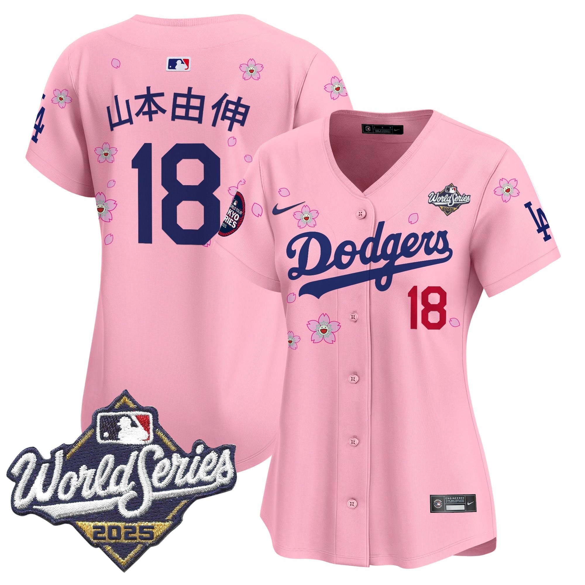 Women’s 2025 World Series x Tokyo Series Vapor Premier Limited Jersey V2 – Stitched