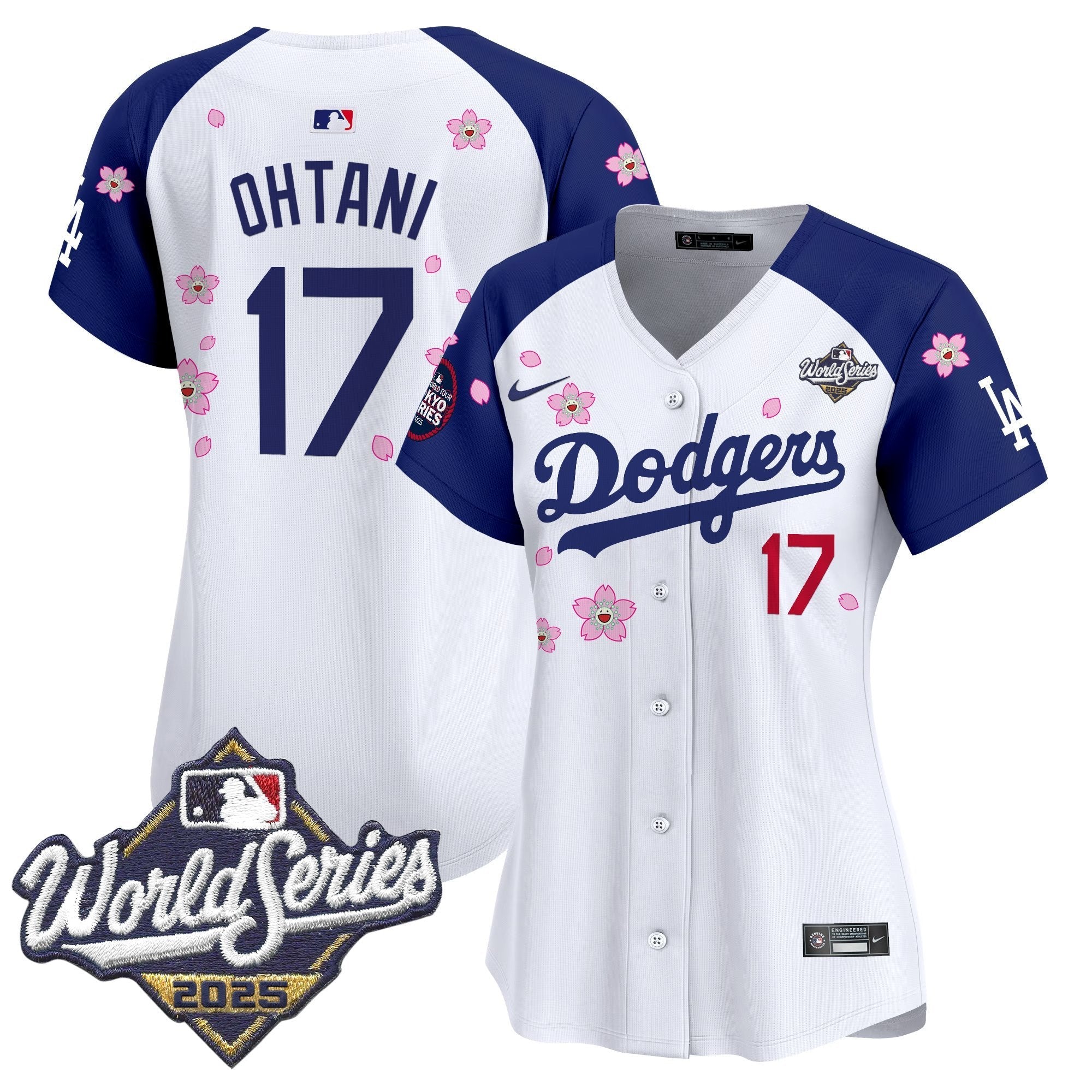 Women’s 2025 World Series x Tokyo Series Vapor Premier Limited Jersey V2 – Stitched
